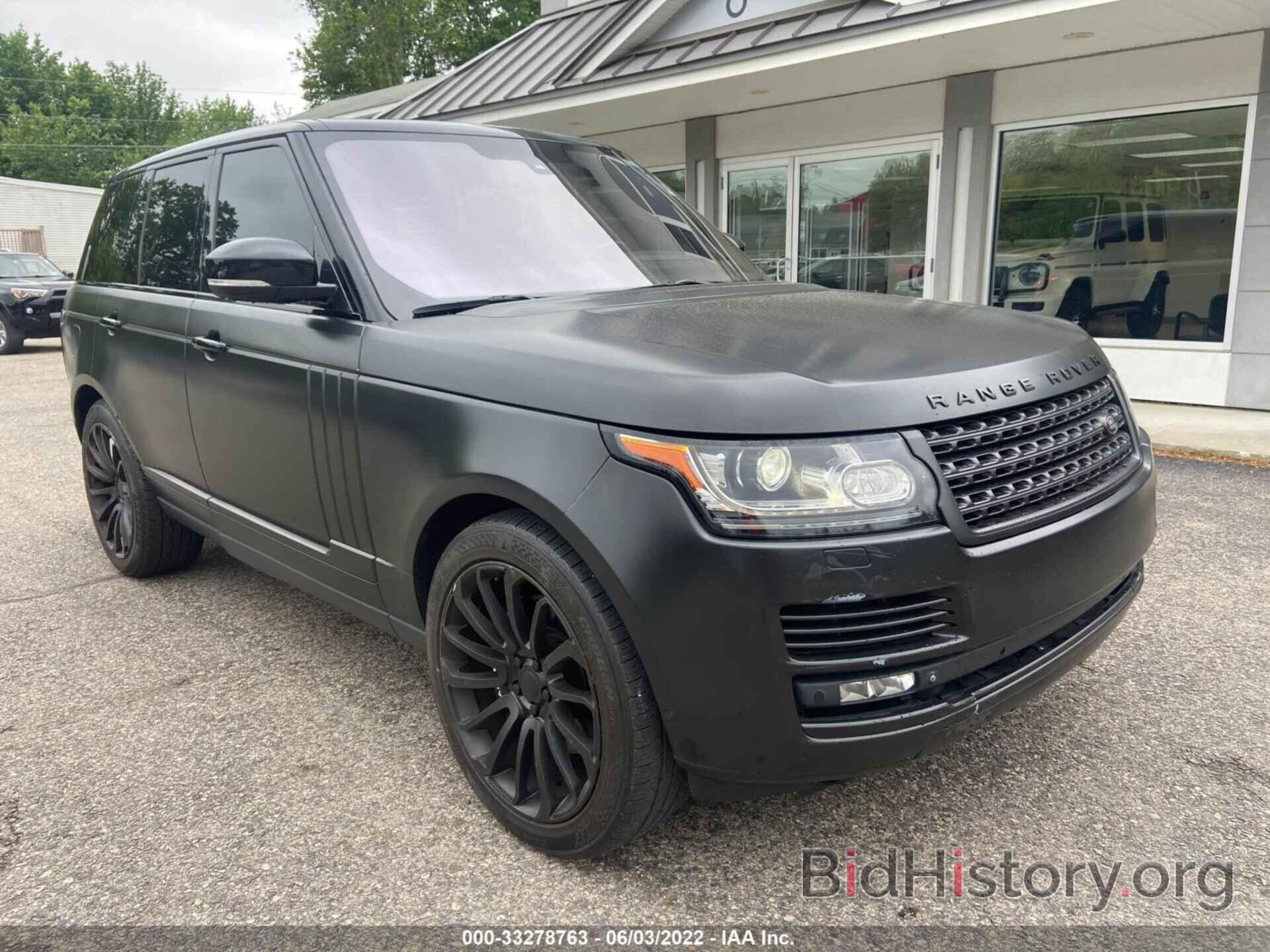 Photo SALGS2EF6DA121111 - LAND ROVER RANGE ROVER 2013