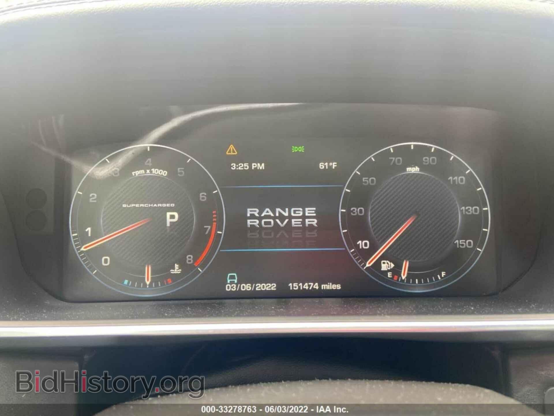 2013 LAND ROVER RANGE ROVER - VIN: SALGS2EF6DA121111 - Фото 7