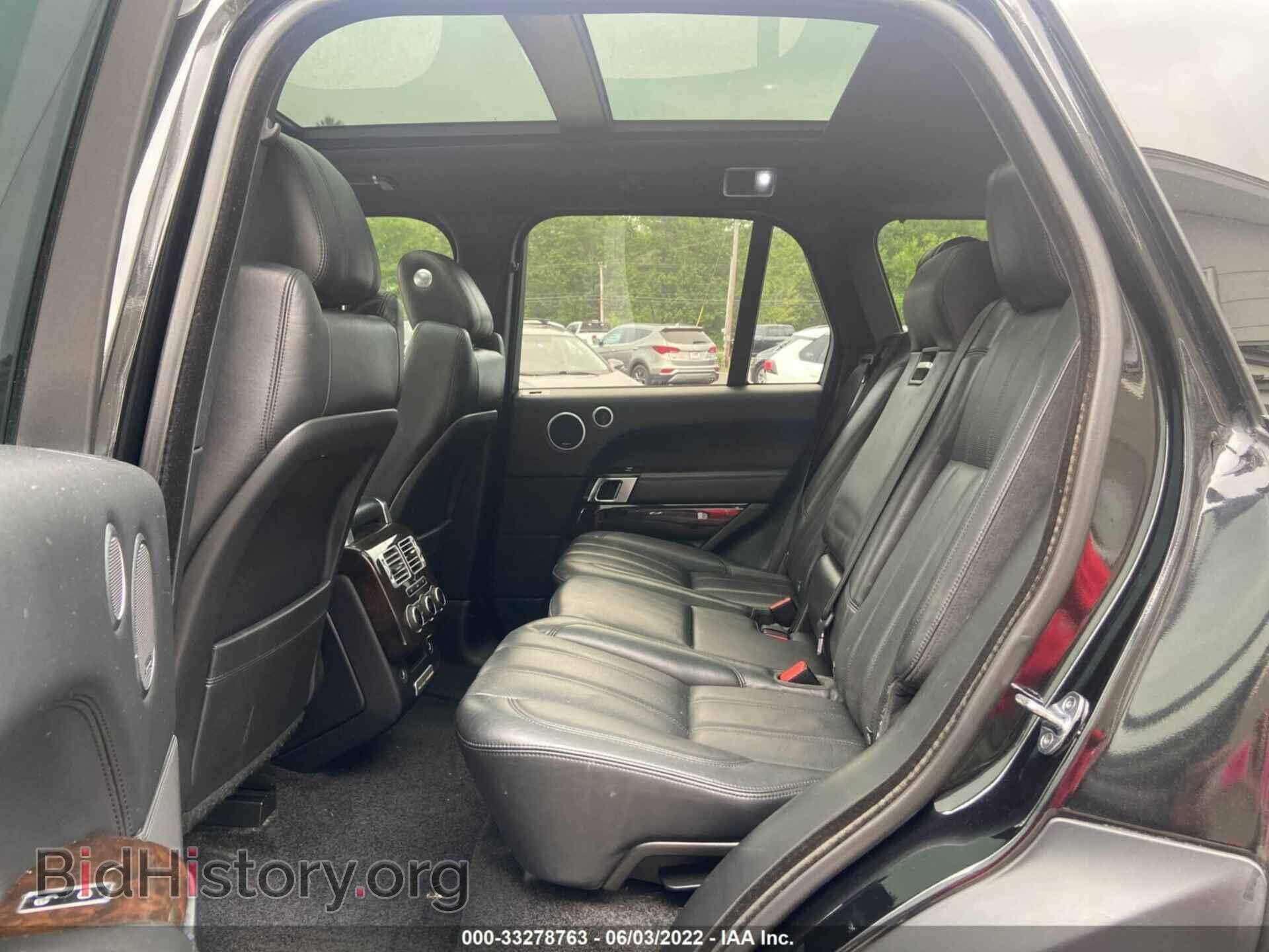2013 LAND ROVER RANGE ROVER - VIN: SALGS2EF6DA121111 - Фото 8