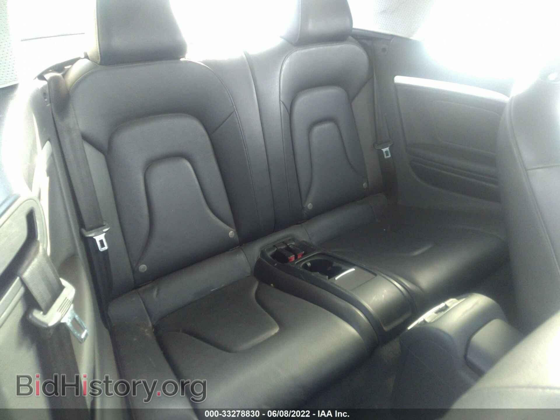 2013 AUDI A5 - VIN: WAUCFAFH8DN012241 - Фото 8