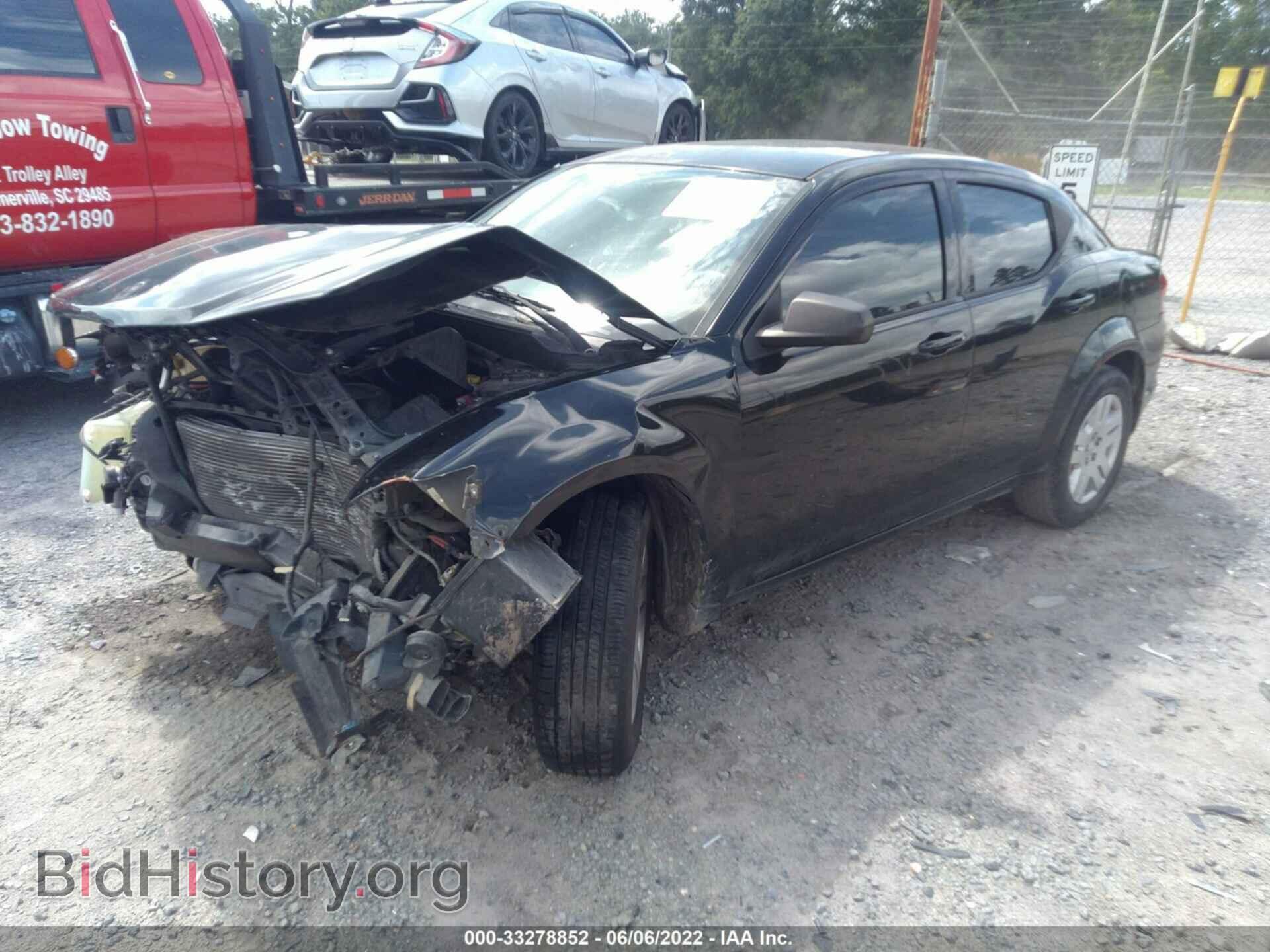 2014 DODGE AVENGER - VIN: 1C3CDZABXEN201862 - Photo 2