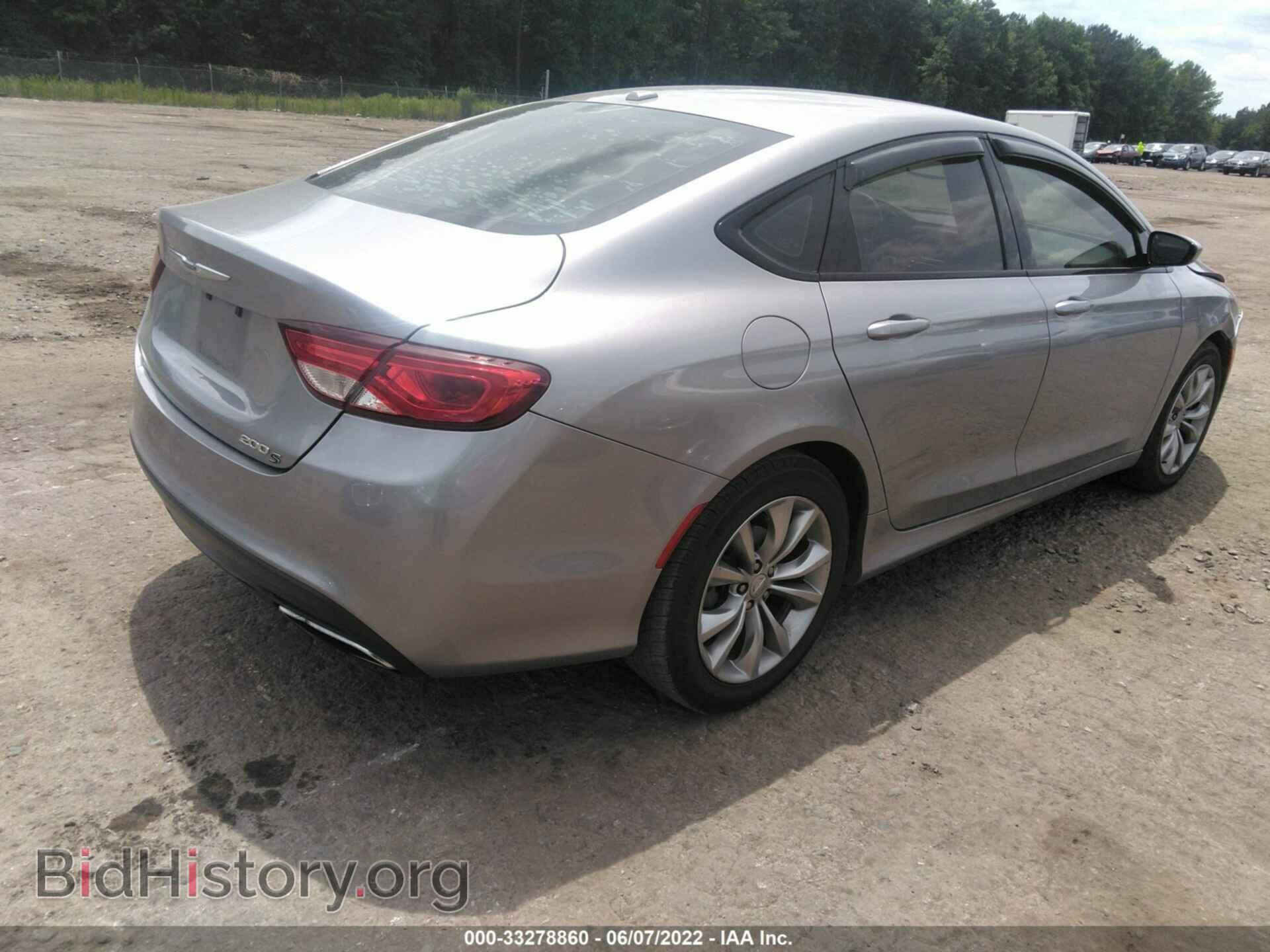 2015 CHRYSLER 200 - VIN: 1C3CCCBB3FN757088 - Фото 4