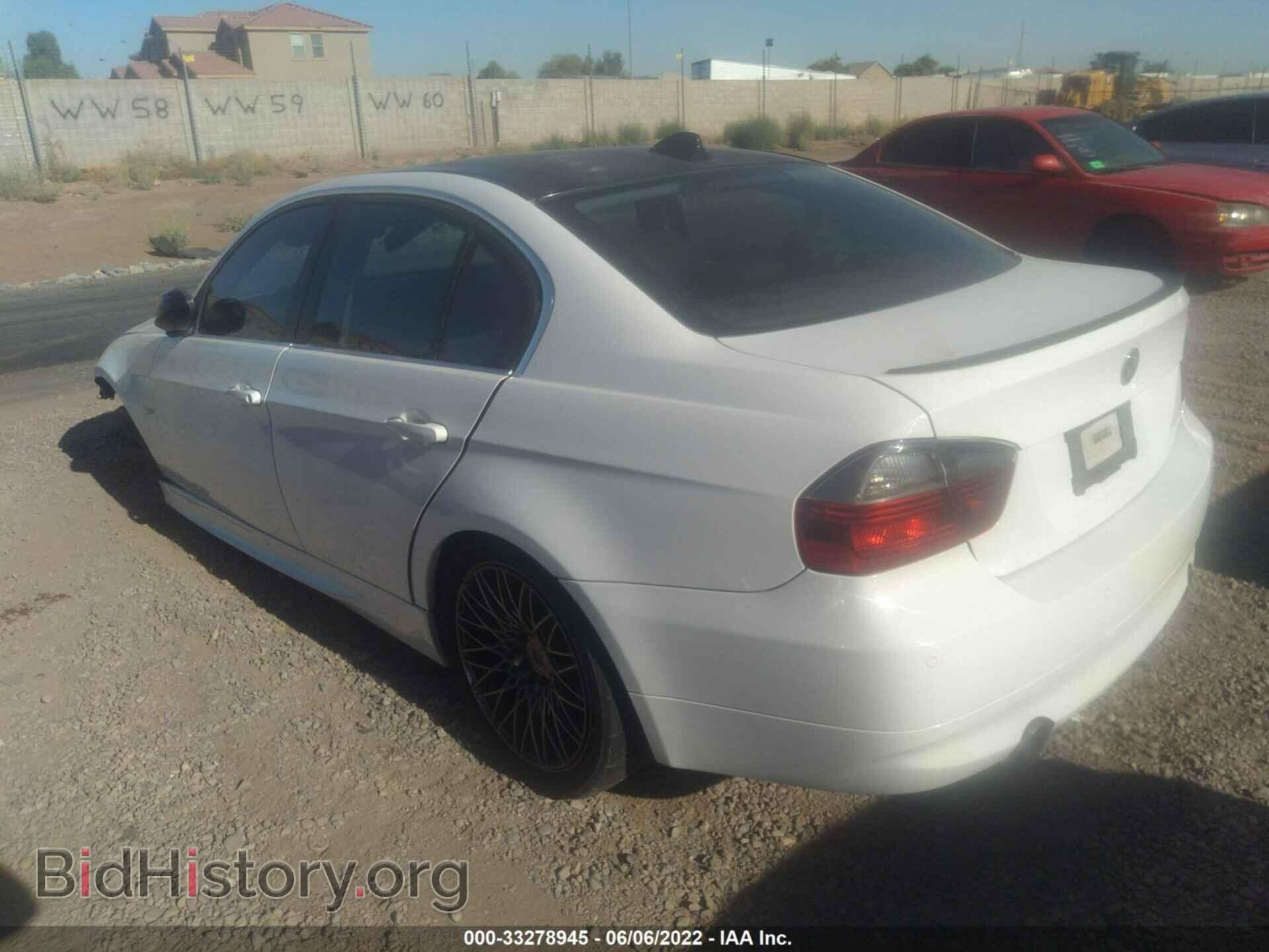 2007 BMW 3 SERIES - VIN: WBAVB73547KY61239 - Фото 3