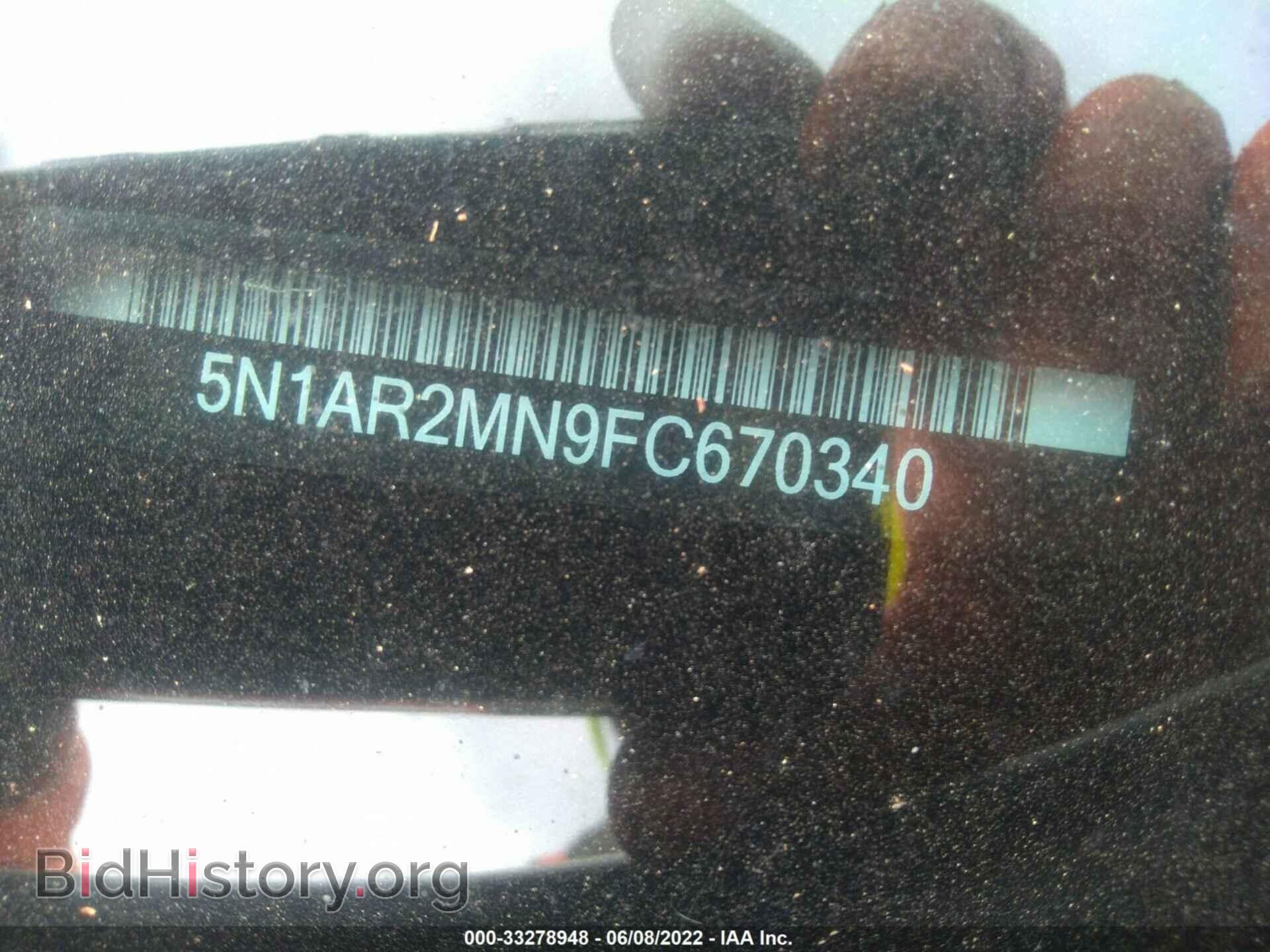 2015 NISSAN PATHFINDER - VIN: 5N1AR2MN9FC670340 - Фото 9