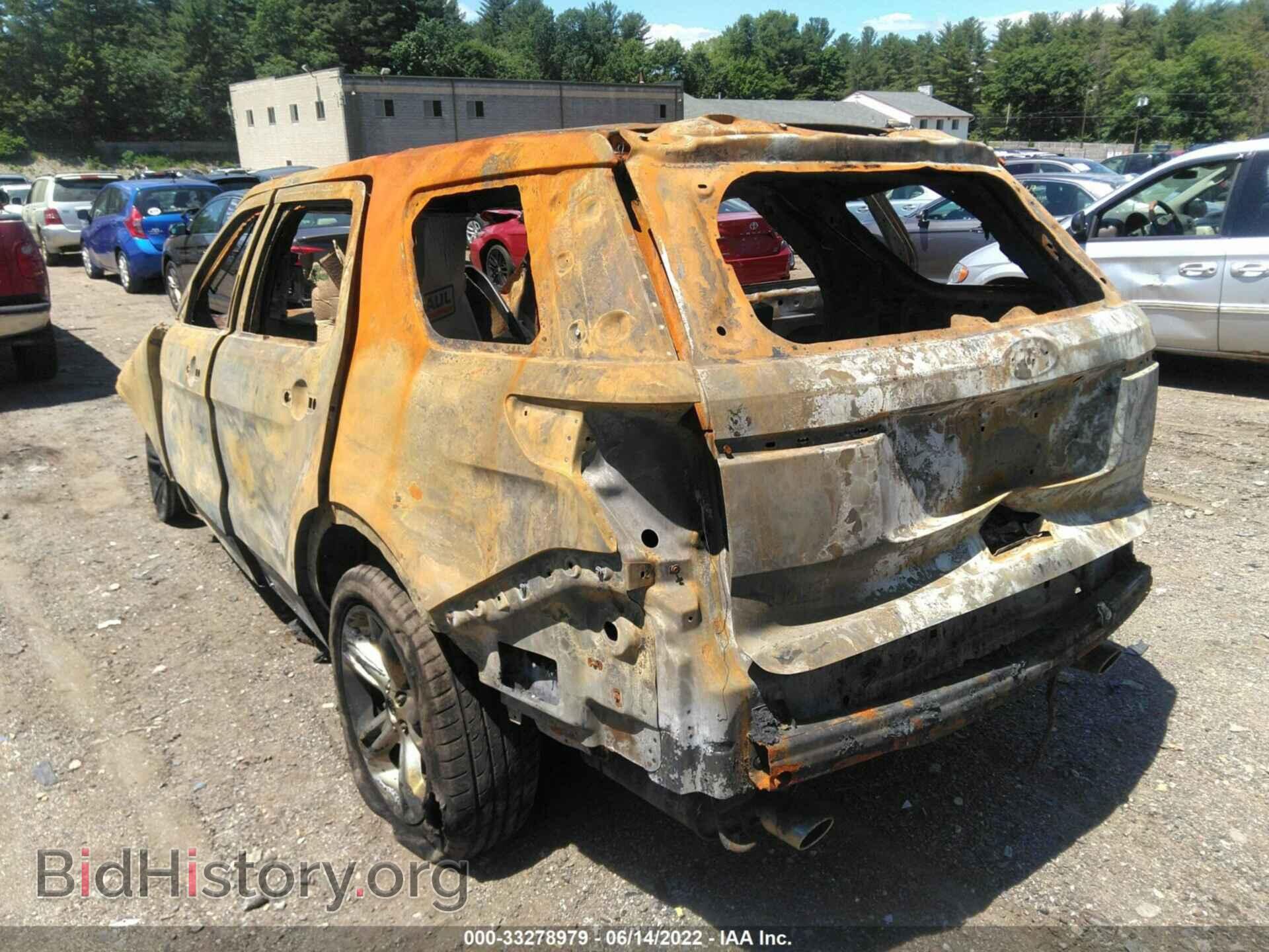 2014 FORD EXPLORER - VIN: 1FM5K8F82EGA57581 - Фото 3