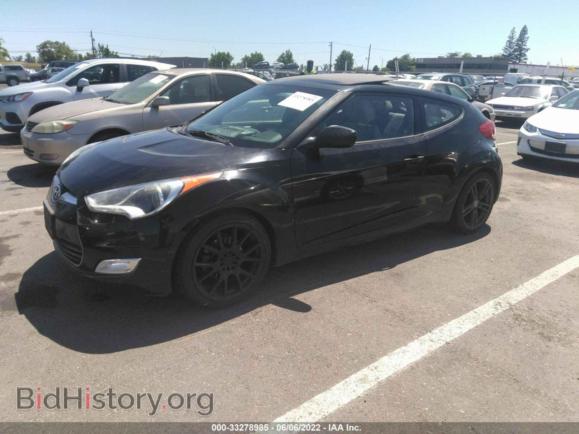 2014 HYUNDAI VELOSTER - VIN: KMHTC6AD5EU192696 - Фото 2