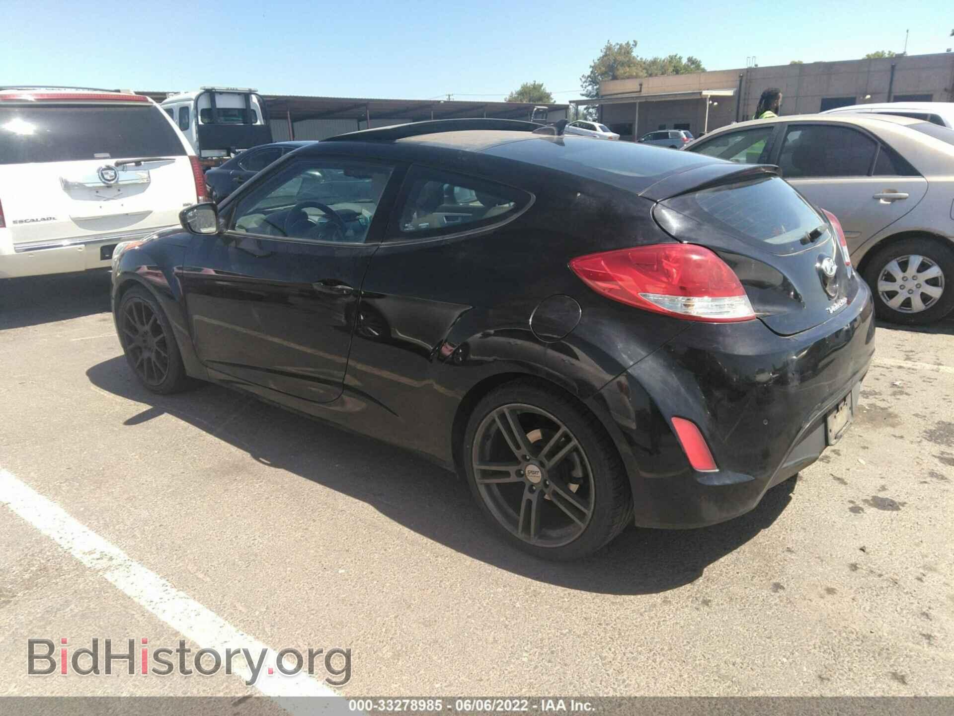 2014 HYUNDAI VELOSTER - VIN: KMHTC6AD5EU192696 - Фото 3