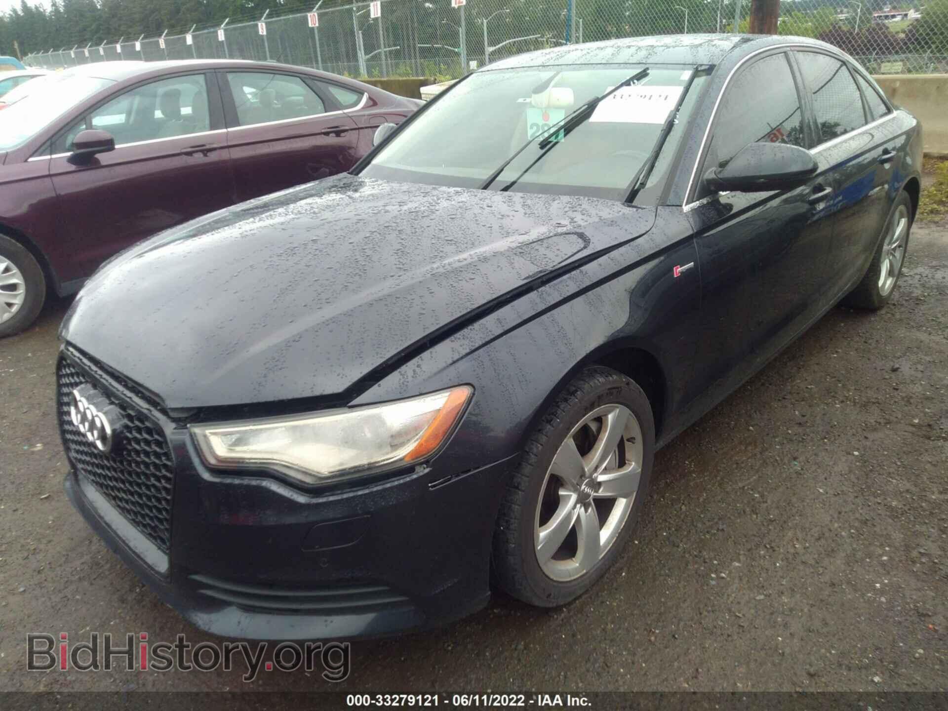 2012 AUDI A6 - VIN: WAUGGAFC3CN052857 - Фото 2