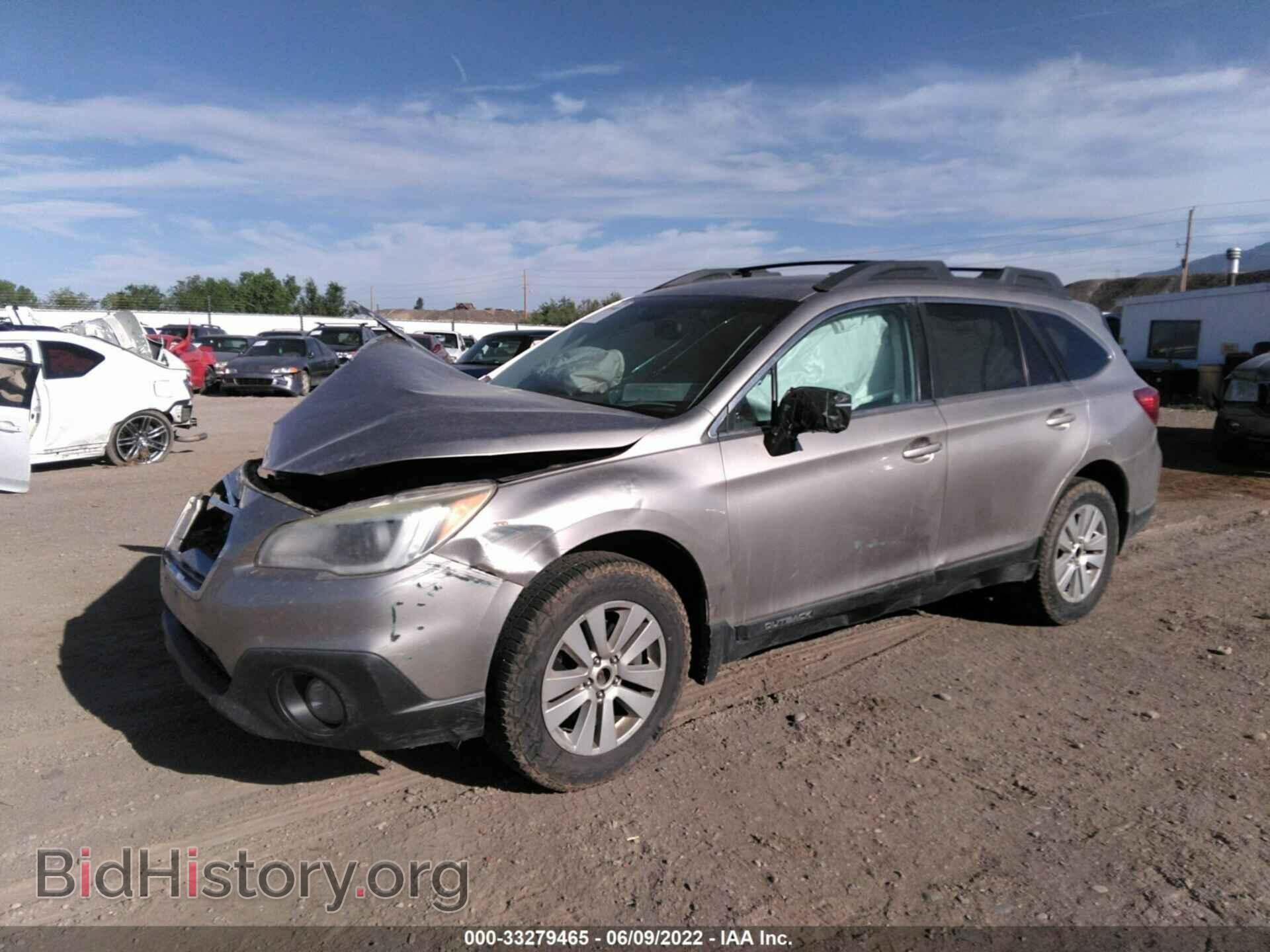 2015 SUBARU OUTBACK - VIN: 4S4BSBHC8F3283165 - Фото 2