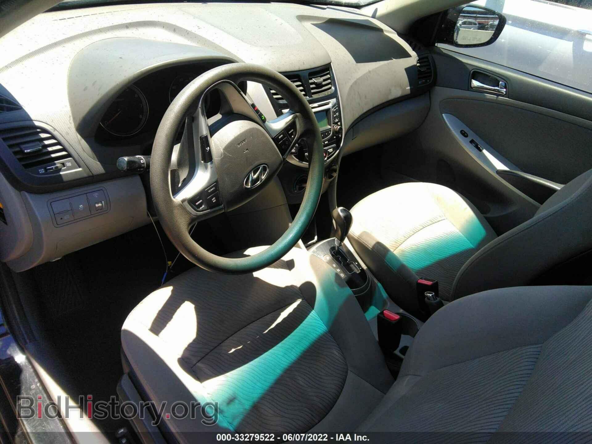 2012 HYUNDAI ACCENT - VIN: KMHCU4AE4CU131220 - Фото 5