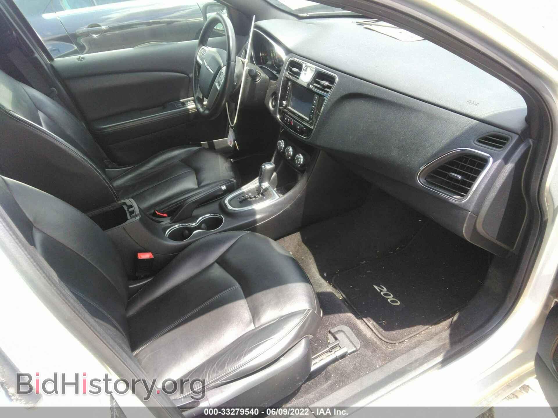 2012 CHRYSLER 200 - VIN: 1C3CCBCG7CN153964 - Фото 5