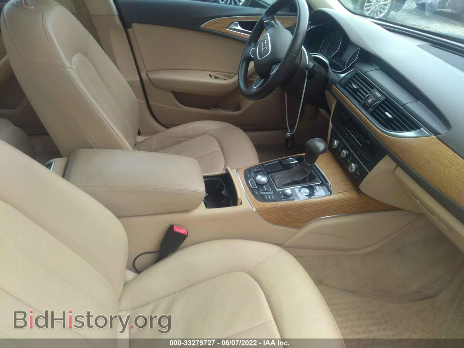 2012 AUDI A6 - VIN: WAUDFAFC7CN114525 - Фото 5