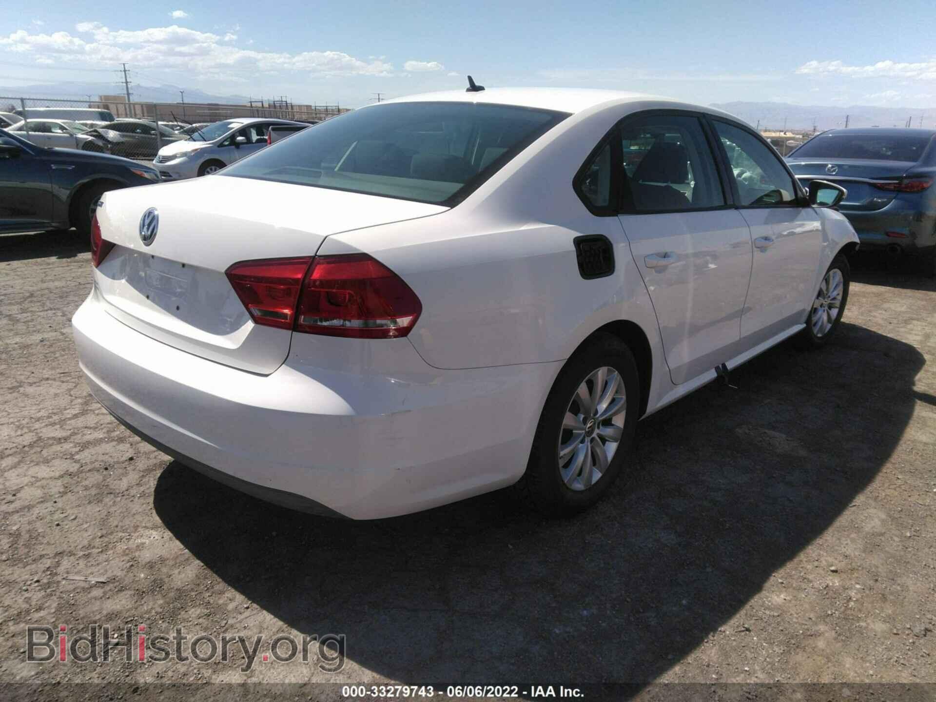 2012 VOLKSWAGEN PASSAT - VIN: 1VWAP7A38CC085803 - Фото 4