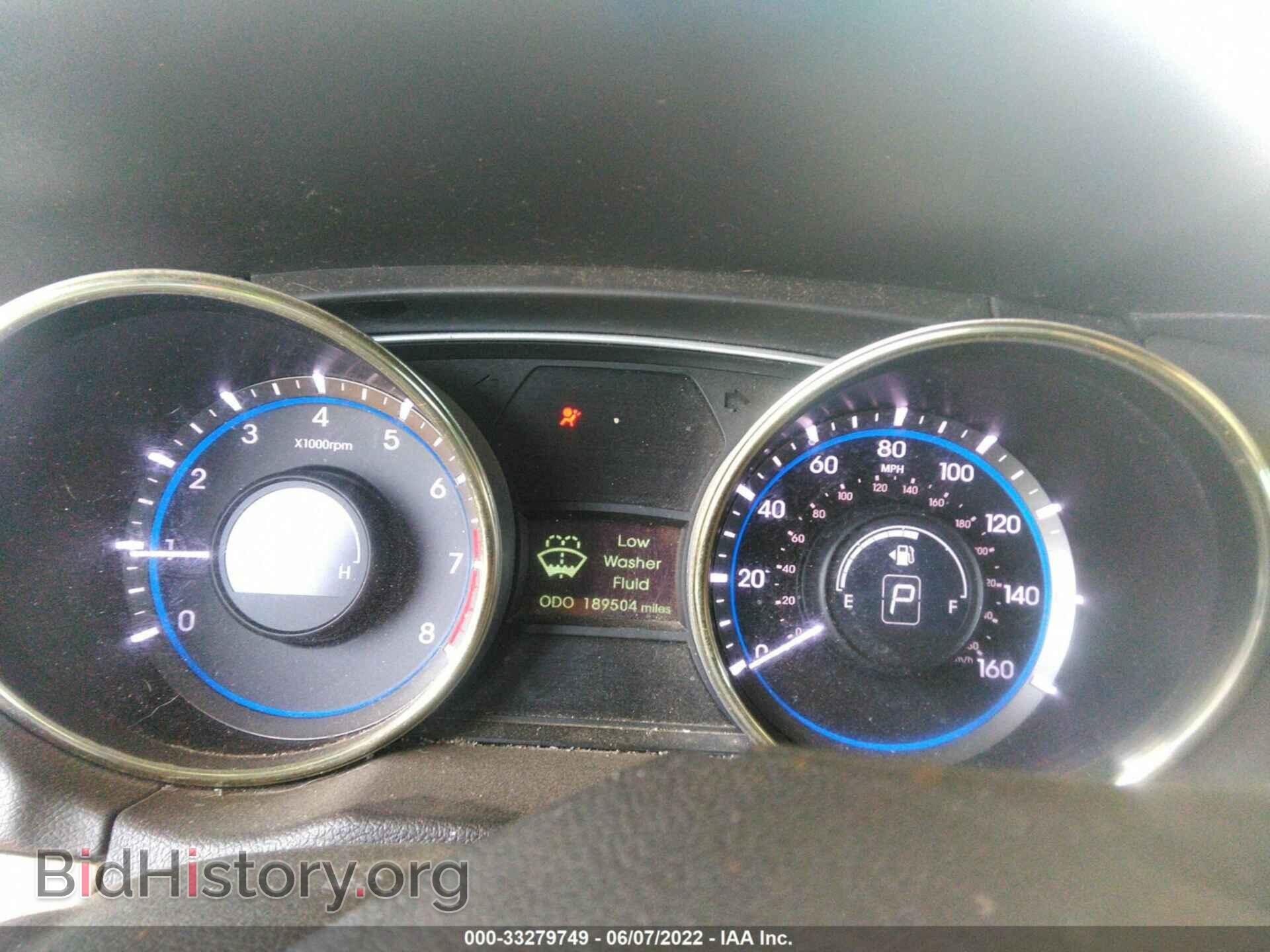 2012 HYUNDAI SONATA - VIN: 5NPEB4AC5CH314265 - Photo 7