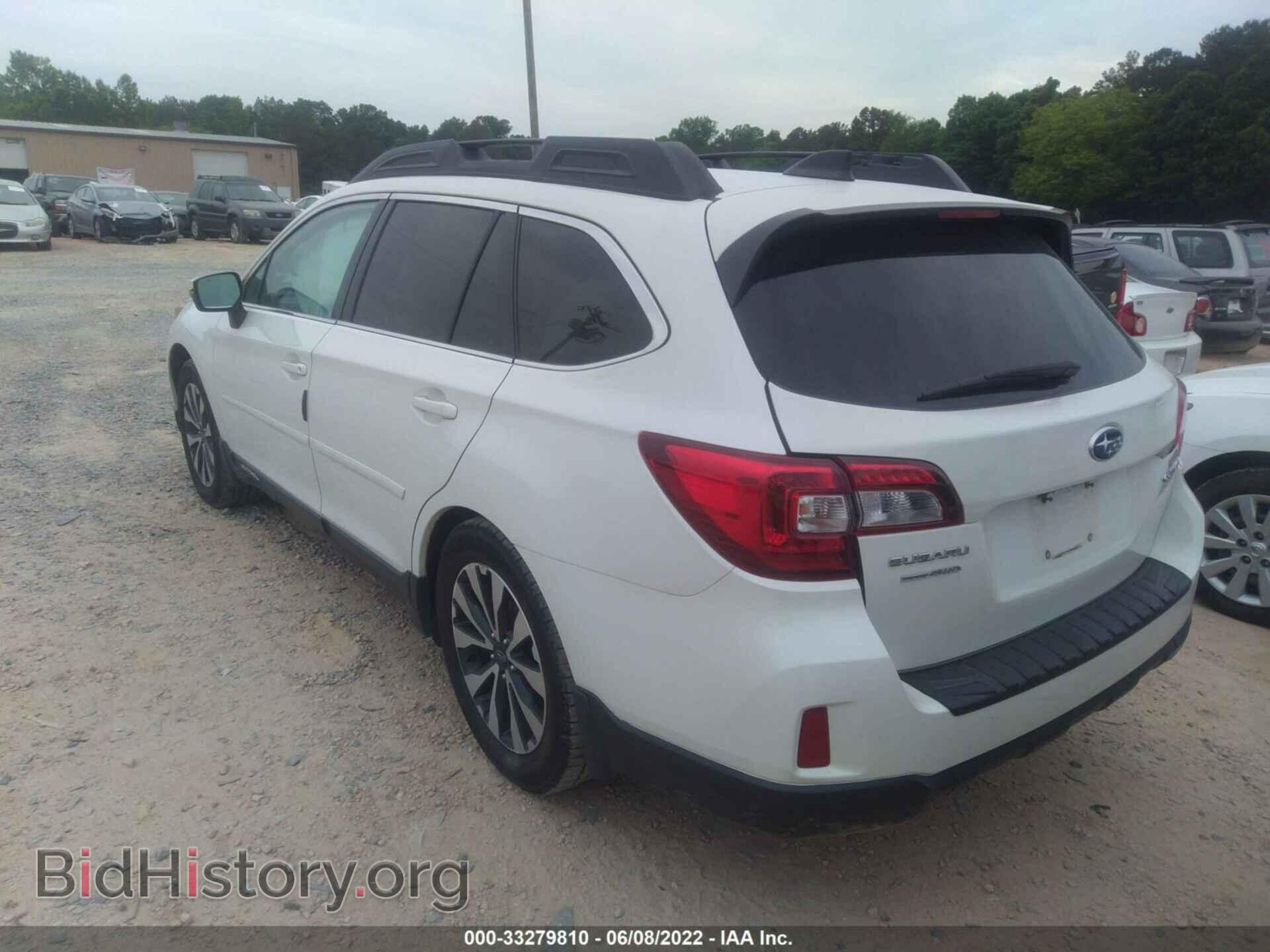 2016 SUBARU OUTBACK - VIN: 4S4BSBLC1G3236827 - Фото 3