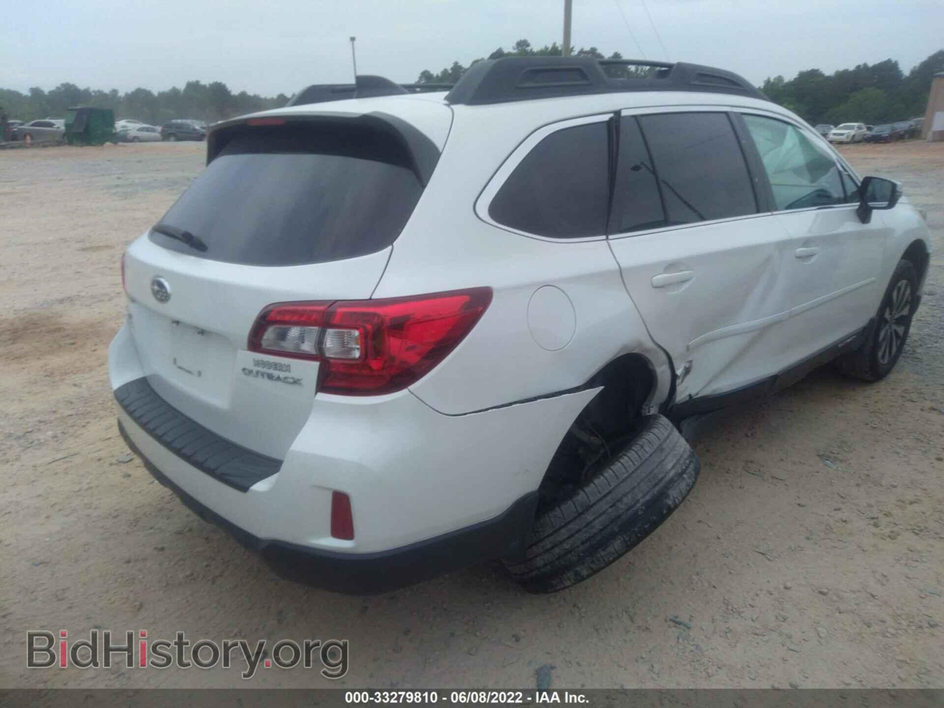 2016 SUBARU OUTBACK - VIN: 4S4BSBLC1G3236827 - Фото 4