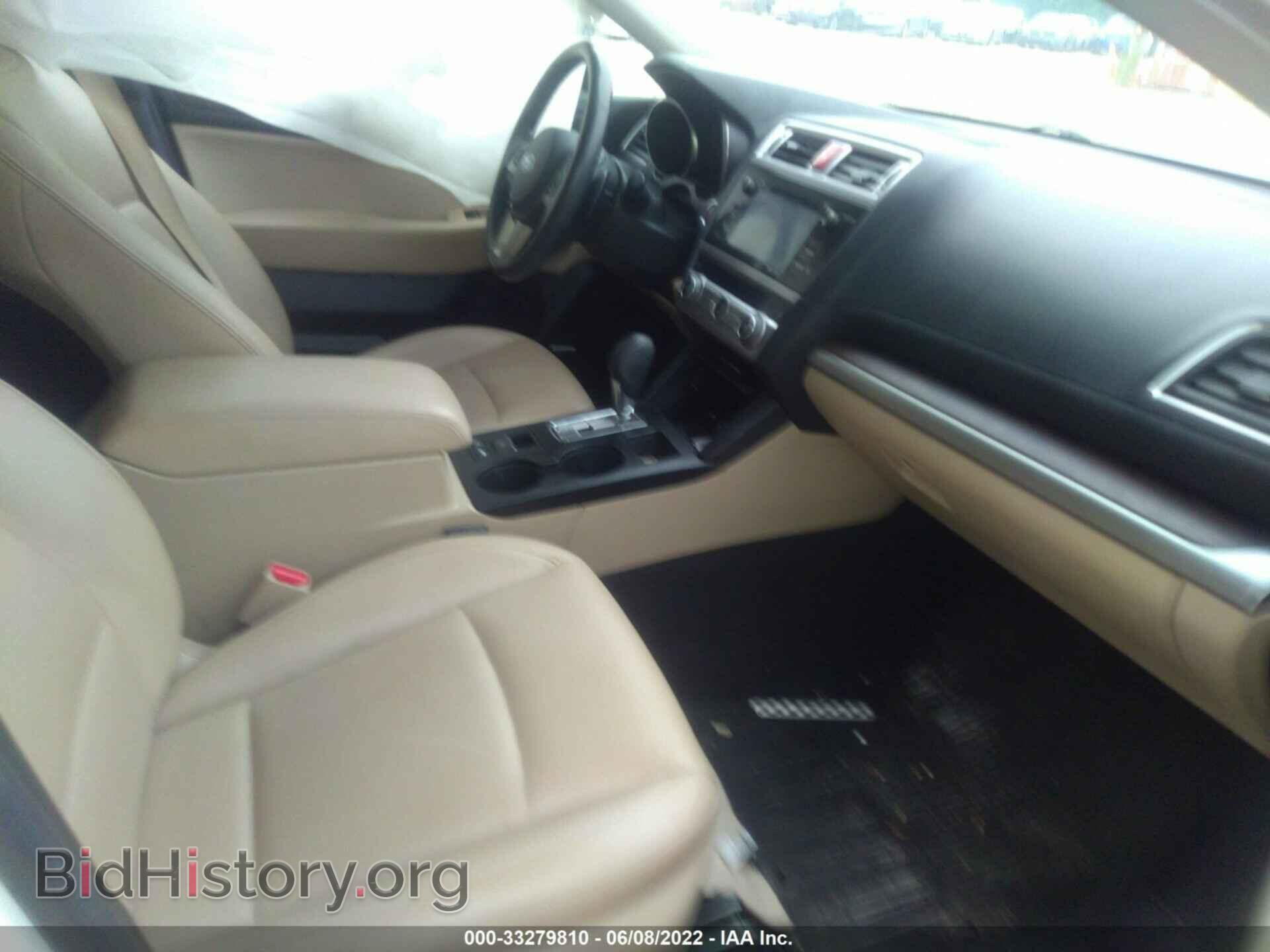 2016 SUBARU OUTBACK - VIN: 4S4BSBLC1G3236827 - Фото 5