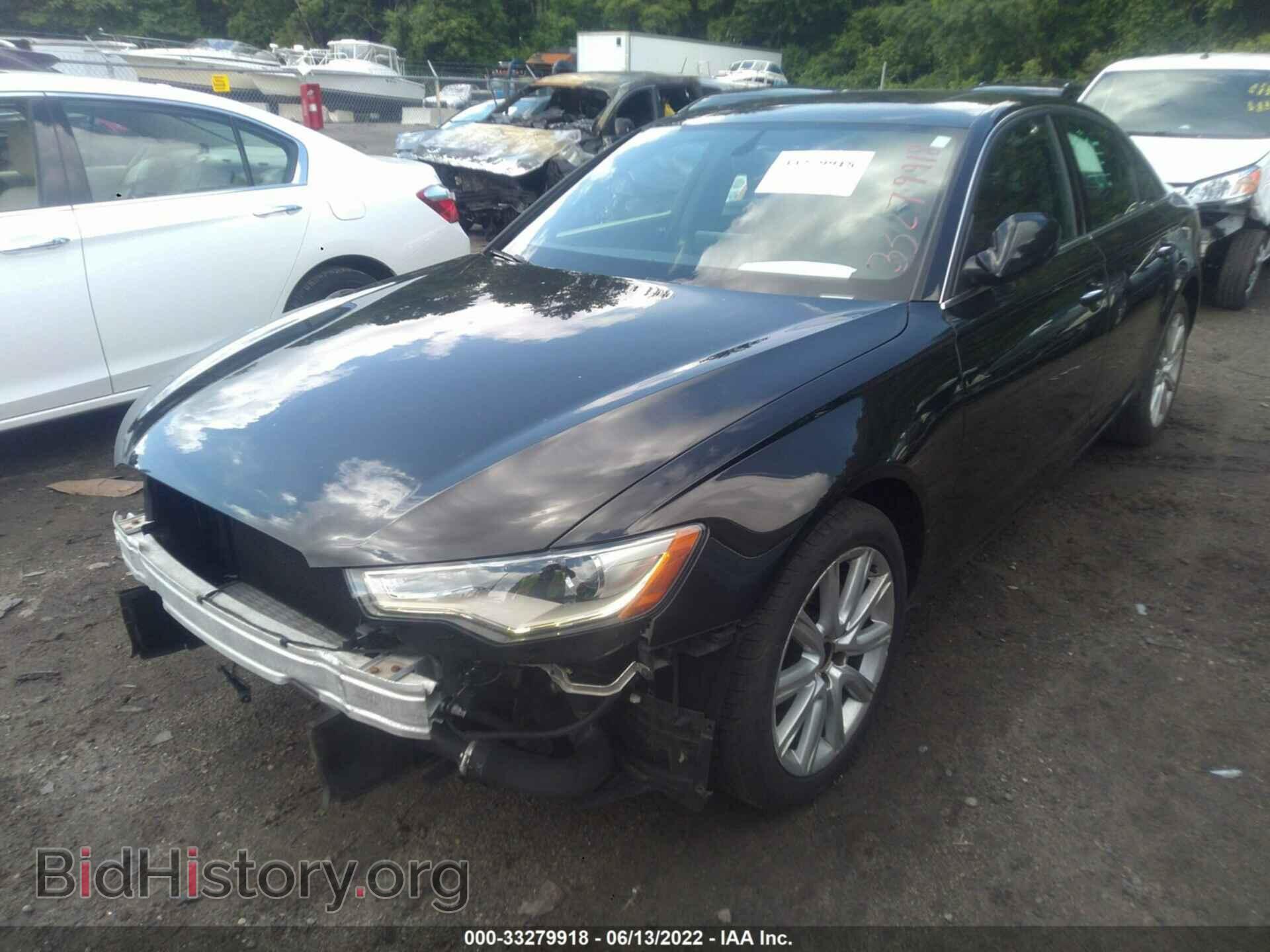 2013 AUDI A6 - VIN: WAUGFAFC5DN054811 - Фото 2