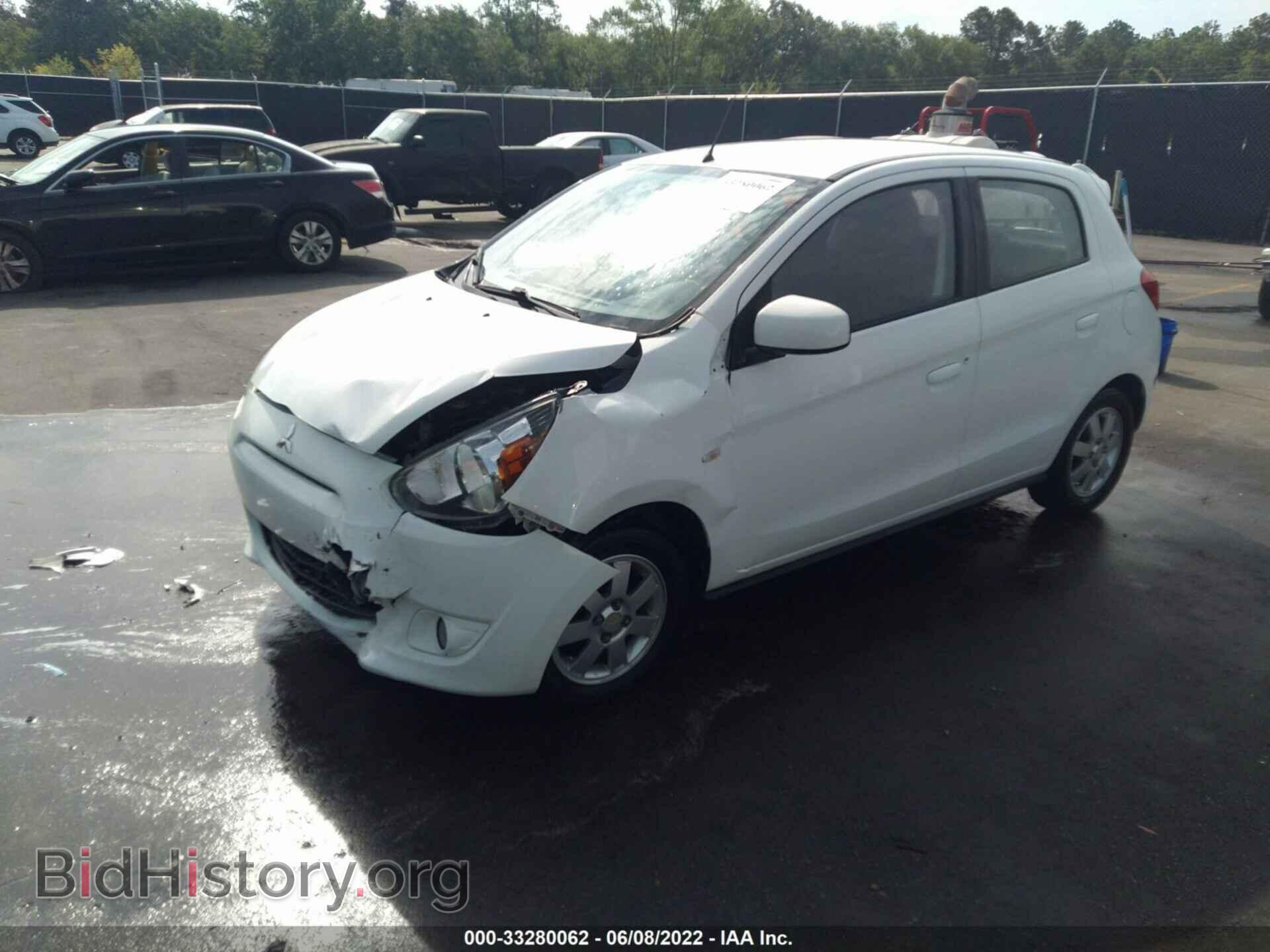 2014 MITSUBISHI MIRAGE - VIN: ML32A4HJ1EH020036 - Фото 2