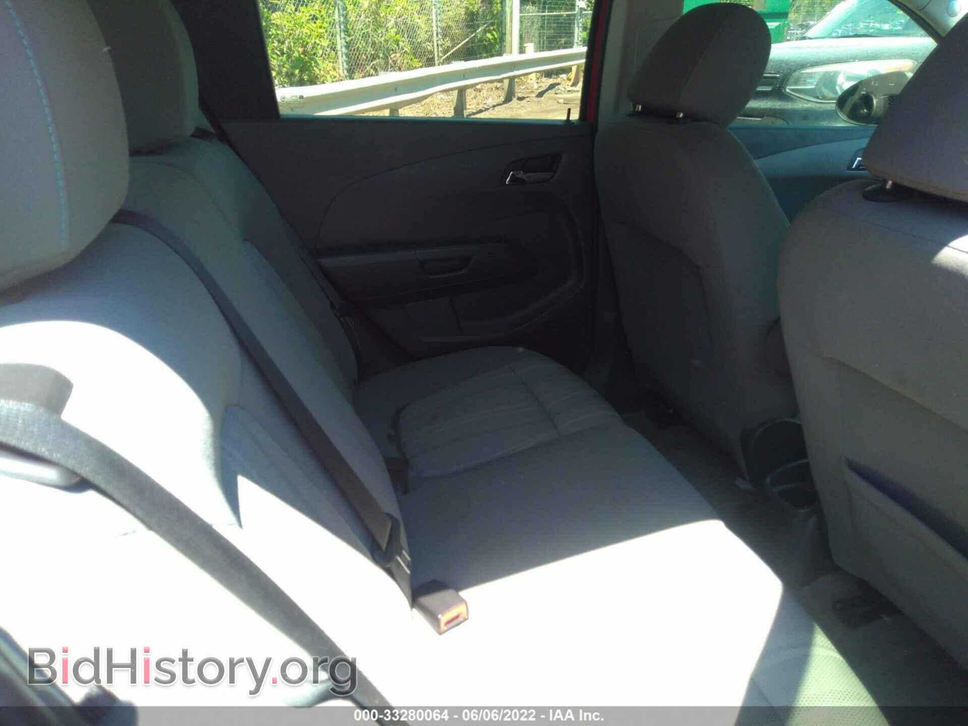 2014 CHEVROLET SONIC - VIN: 1G1JC6SH1E4137930 - Фото 8