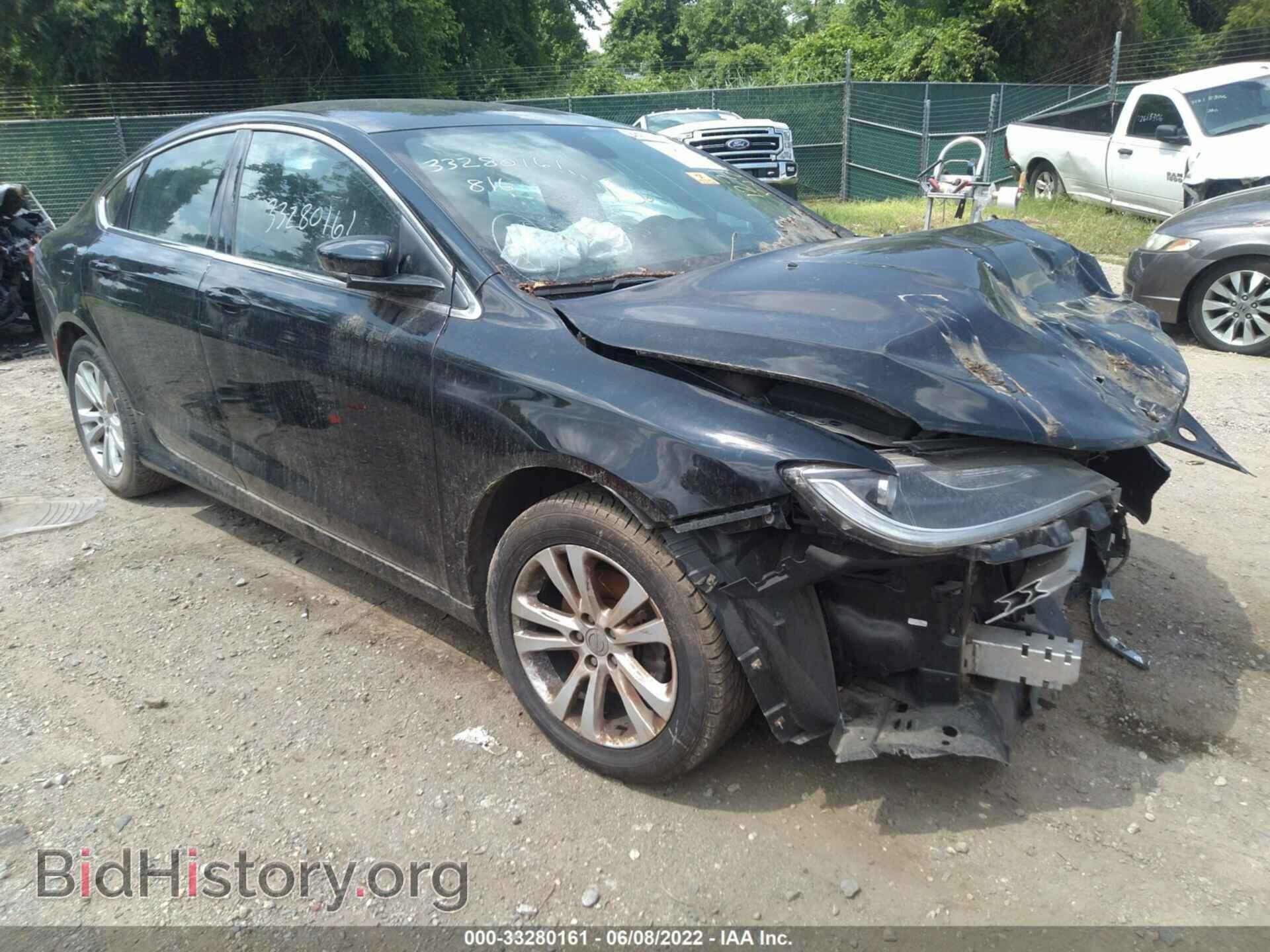 Фотография 1C3CCCAB1GN127167 - CHRYSLER 200 2016