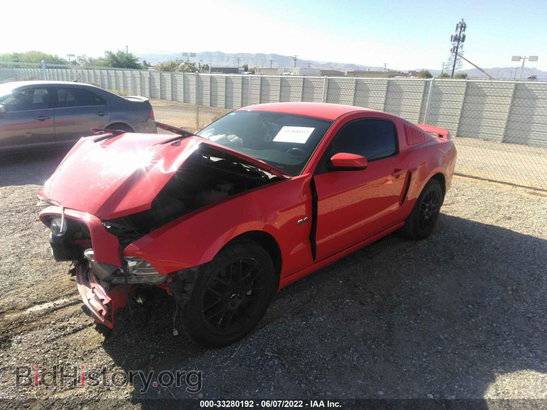 2013 FORD MUSTANG - VIN: 1ZVBP8CF3D5243438 - Фото 2