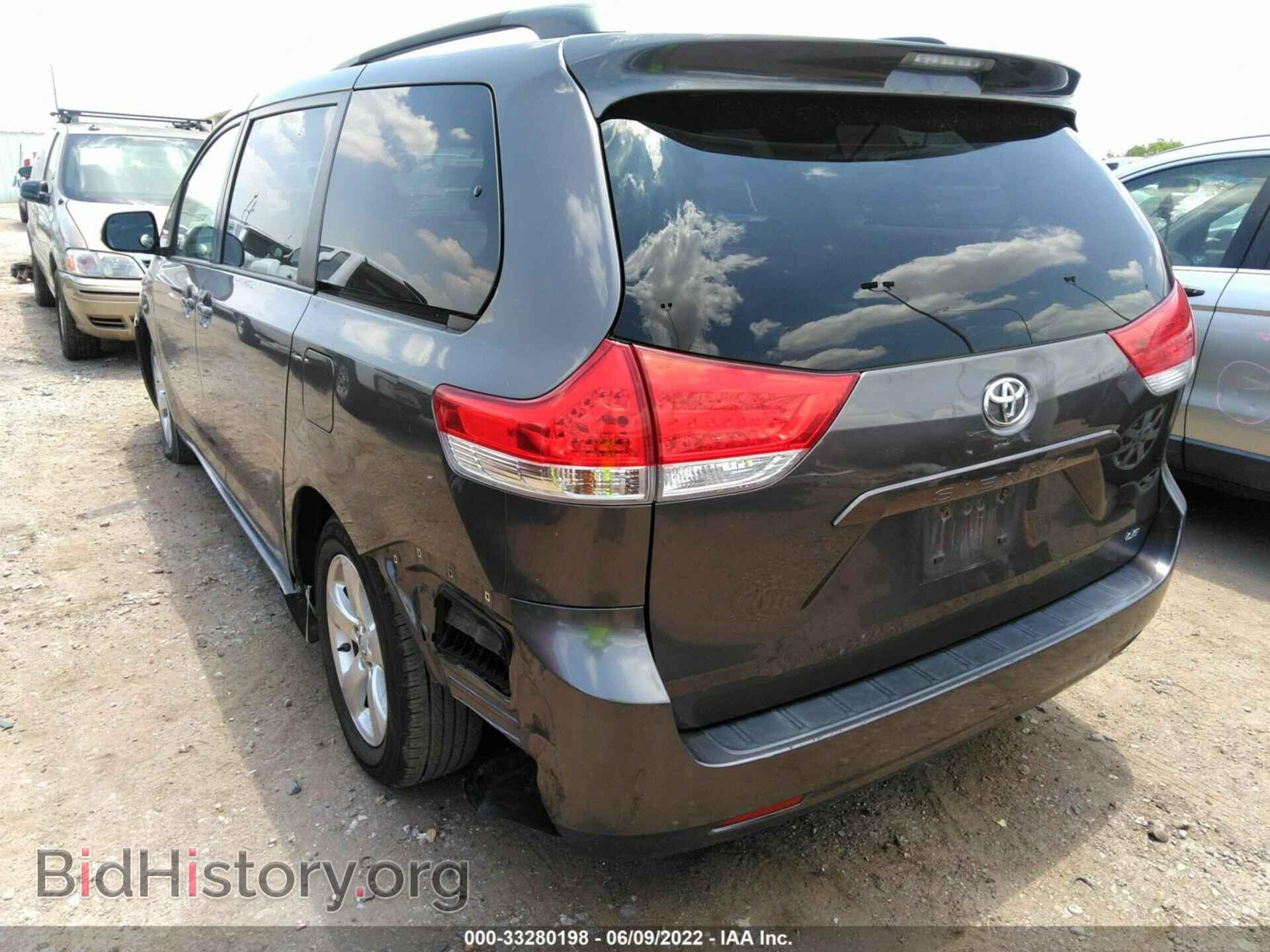 2013 TOYOTA SIENNA - VIN: 5TDKK3DCXDS347329 - Фото 3