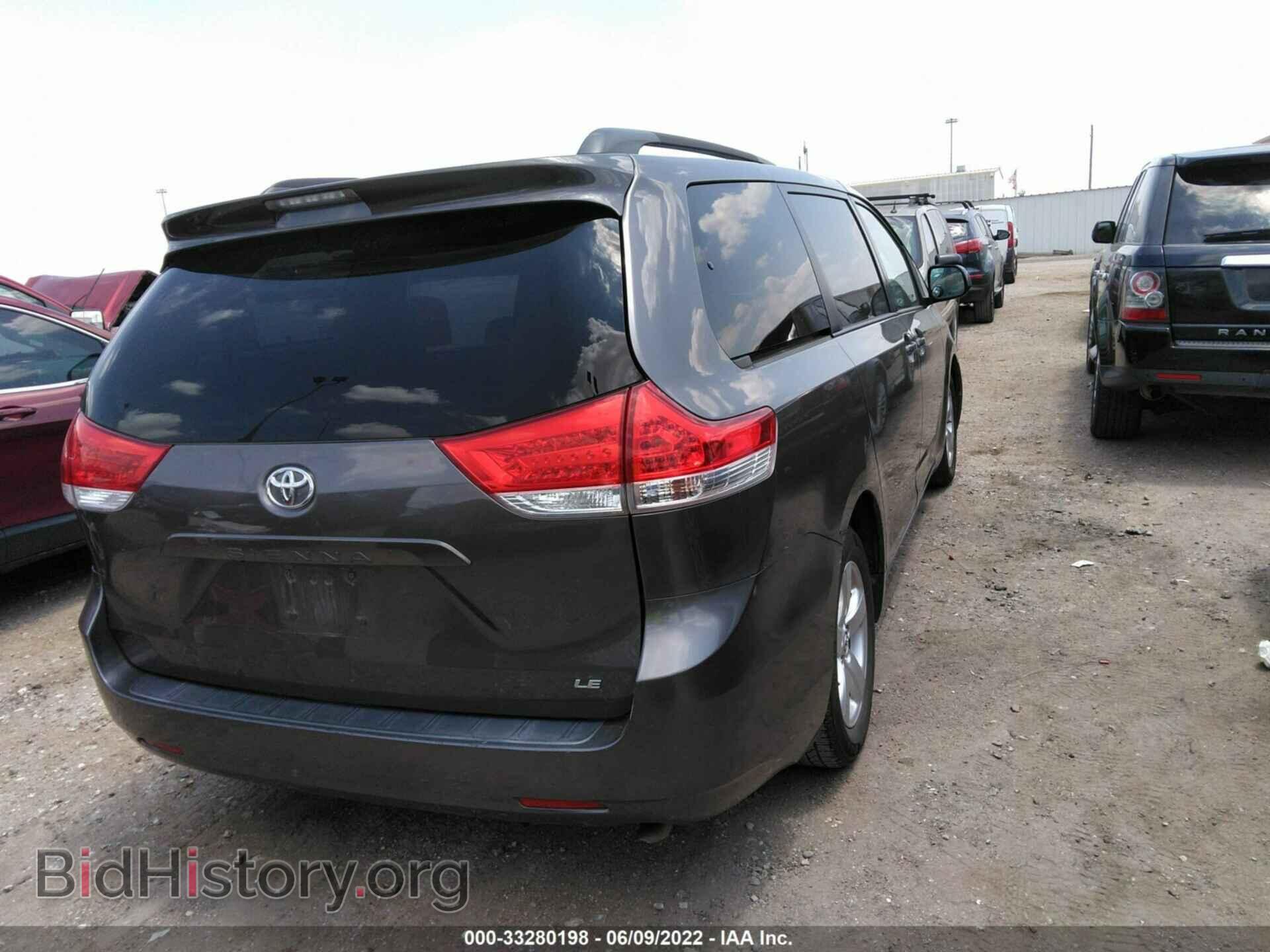2013 TOYOTA SIENNA - VIN: 5TDKK3DCXDS347329 - Фото 4