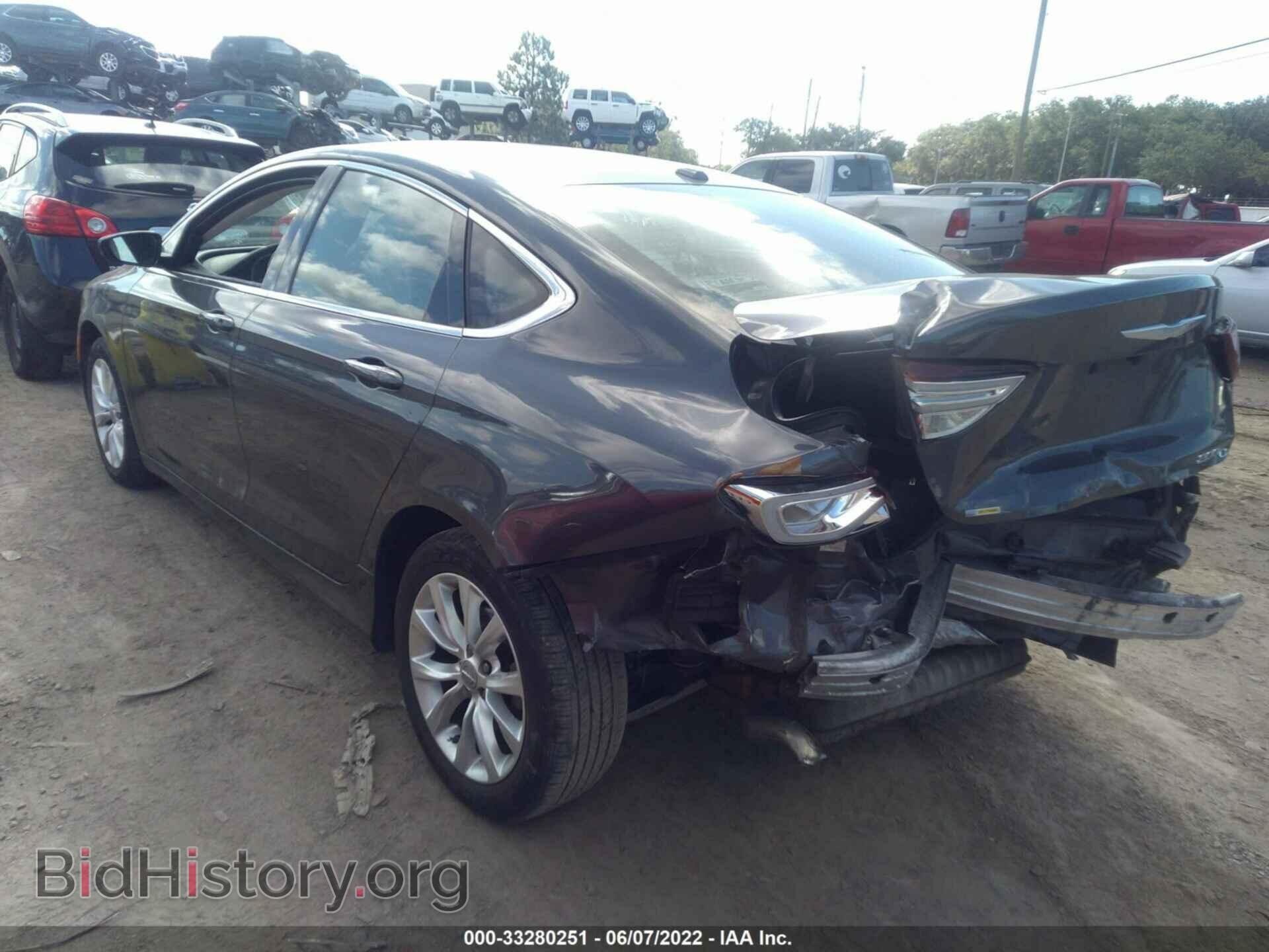 2015 CHRYSLER 200 - VIN: 1C3CCCCB2FN725831 - Photo 3
