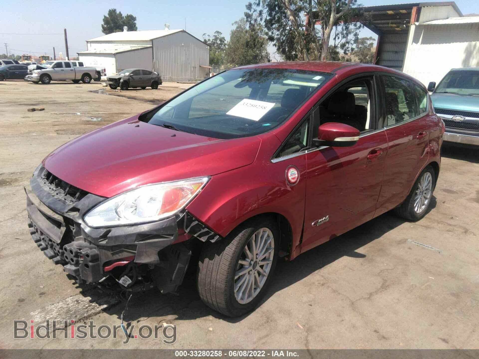 2014 FORD C-MAX ENERGI - VIN: 1FADP5CU1EL509552 - Фото 2