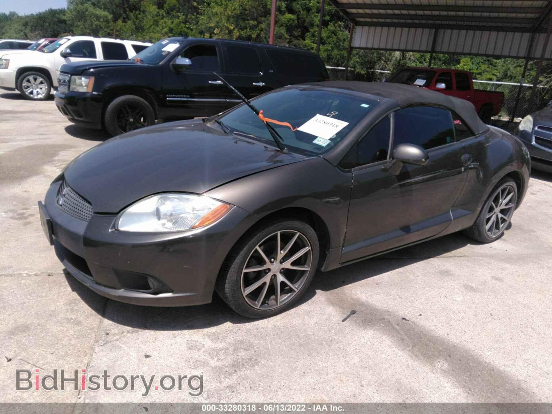 2011 MITSUBISHI ECLIPSE - VIN: 4A37L5EF0BE002690 - Фото 2