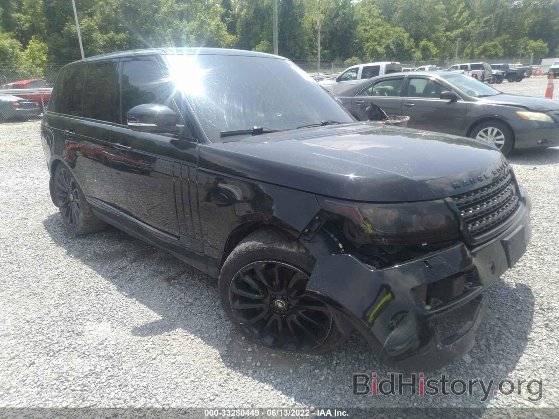 Photo SALGS2TFXFA230645 - LAND ROVER RANGE ROVER 2015