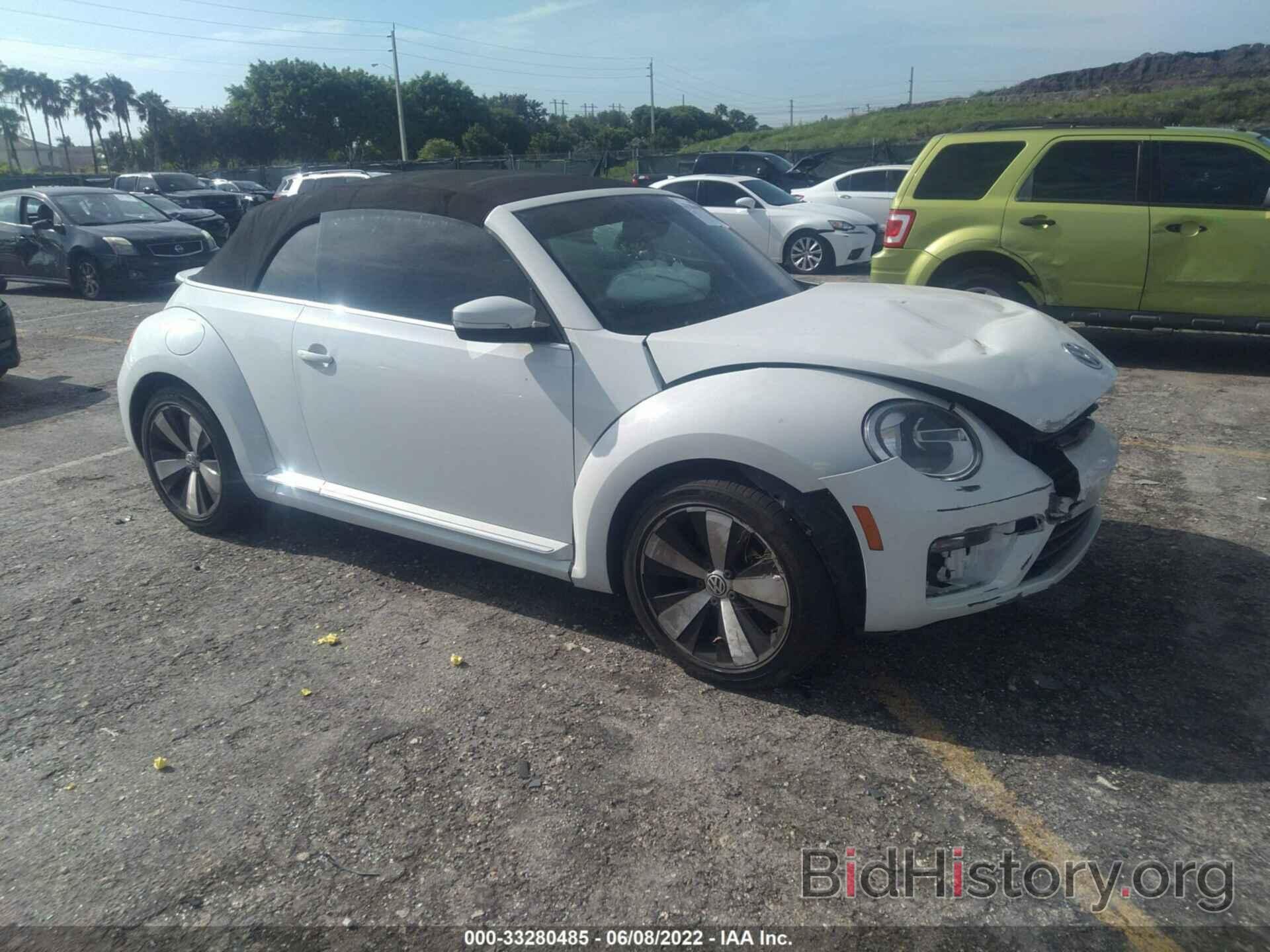 Photo 3VW507AT5GM802037 - VOLKSWAGEN BEETLE CONVERTIBLE 2016