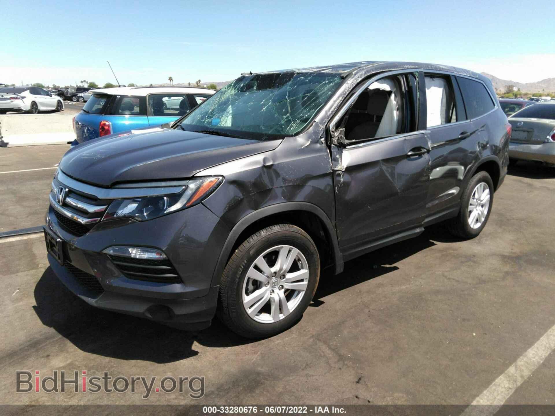 2017 HONDA PILOT - VIN: 5FNYF5H16HB045887 - Фото 2