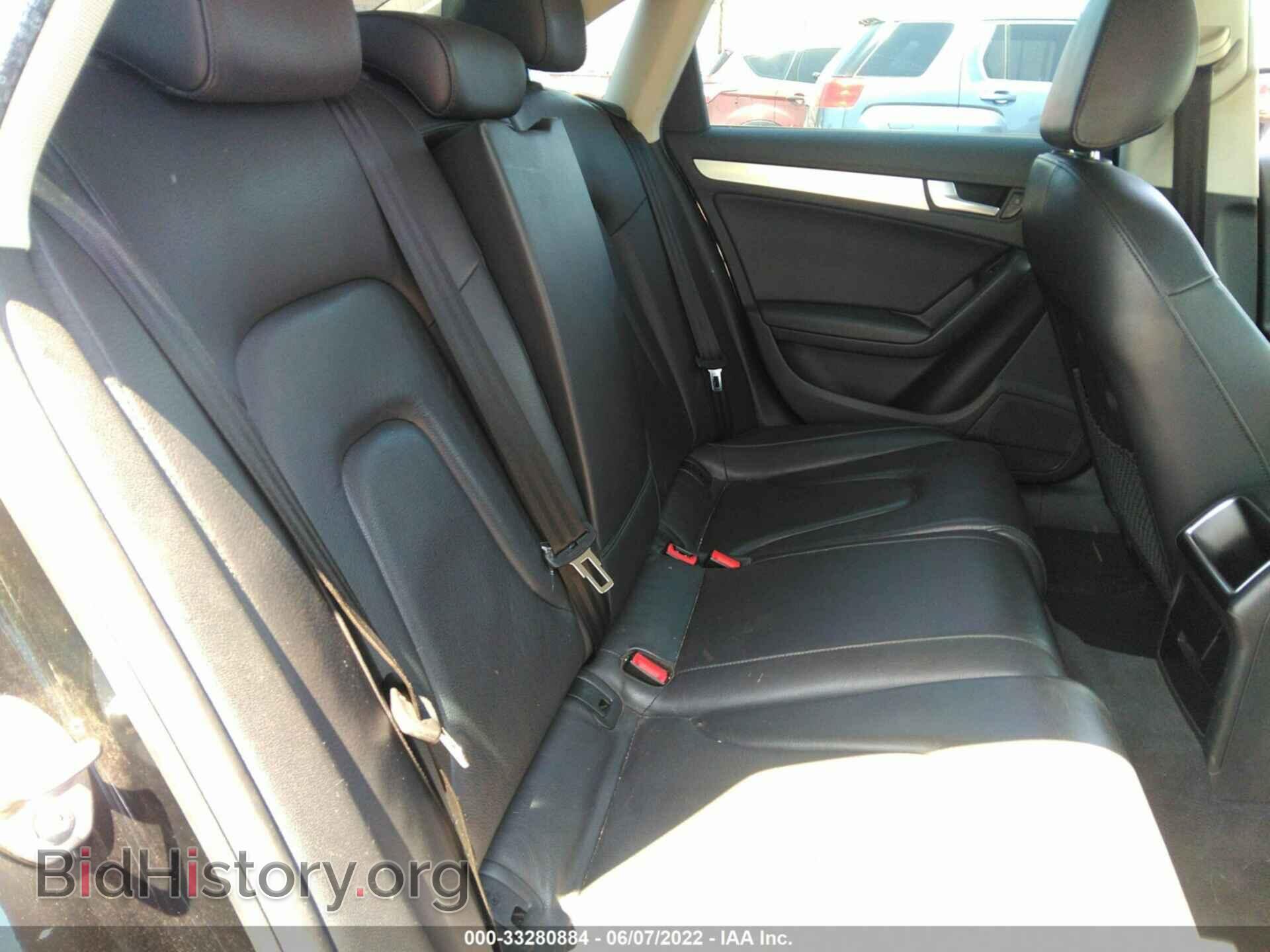 2012 AUDI A4 - VIN: WAUBFAFL1CN006912 - Фото 8