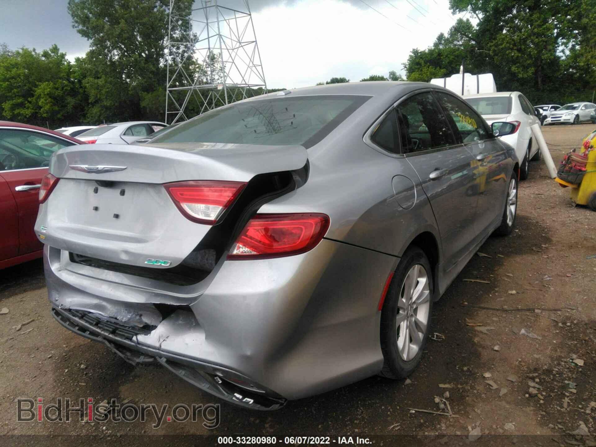 2016 CHRYSLER 200 - VIN: 1C3CCCAB4GN136509 - Фото 4