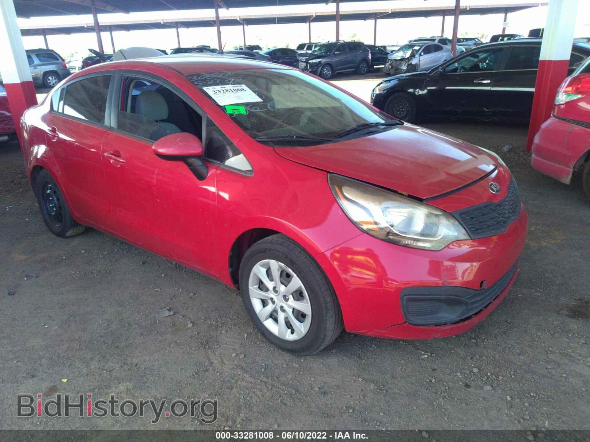 Photo KNADM4A35D6291102 - KIA RIO 2013