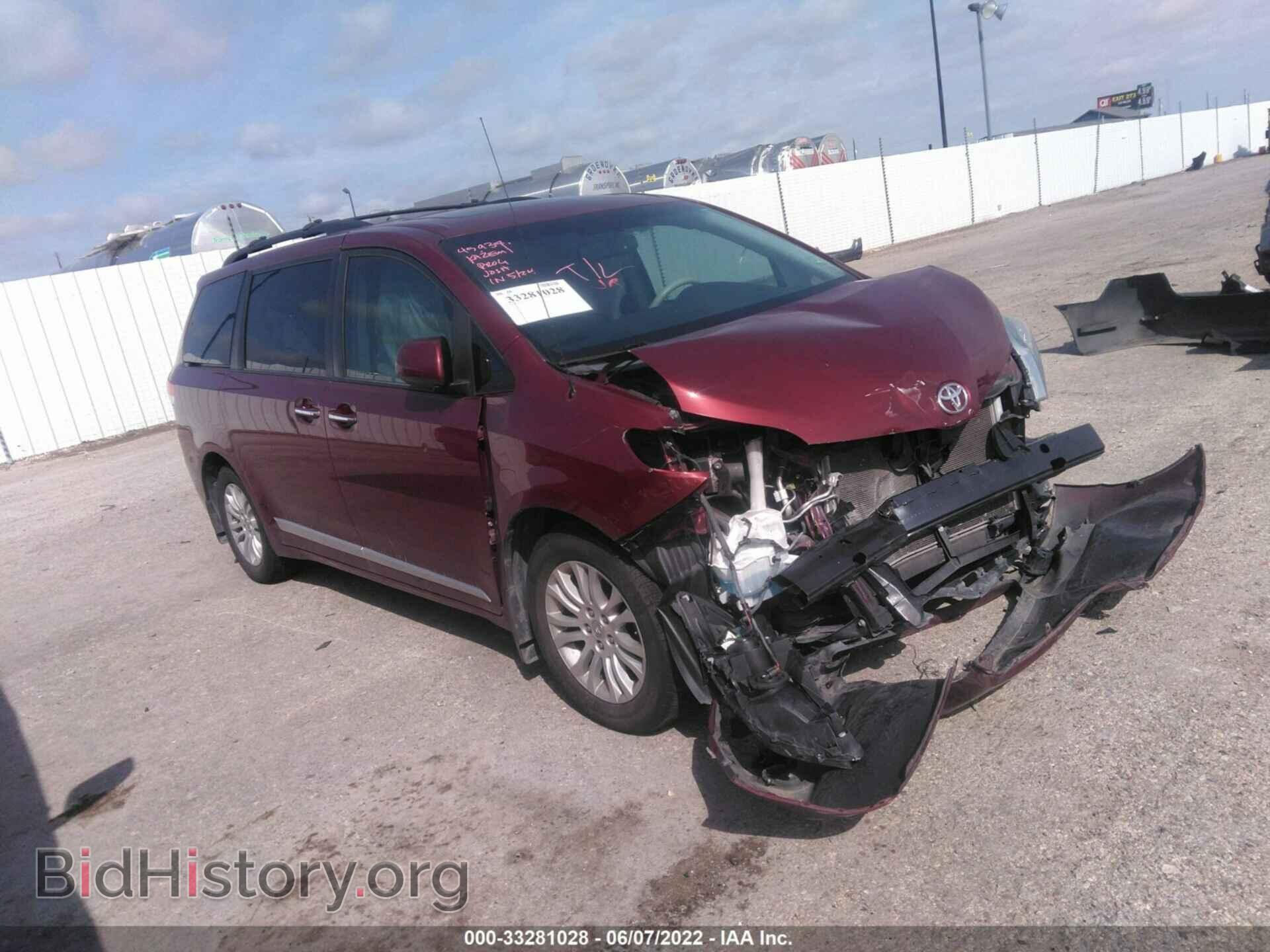 Photo 5TDYK3DC4CS250314 - TOYOTA SIENNA 2012