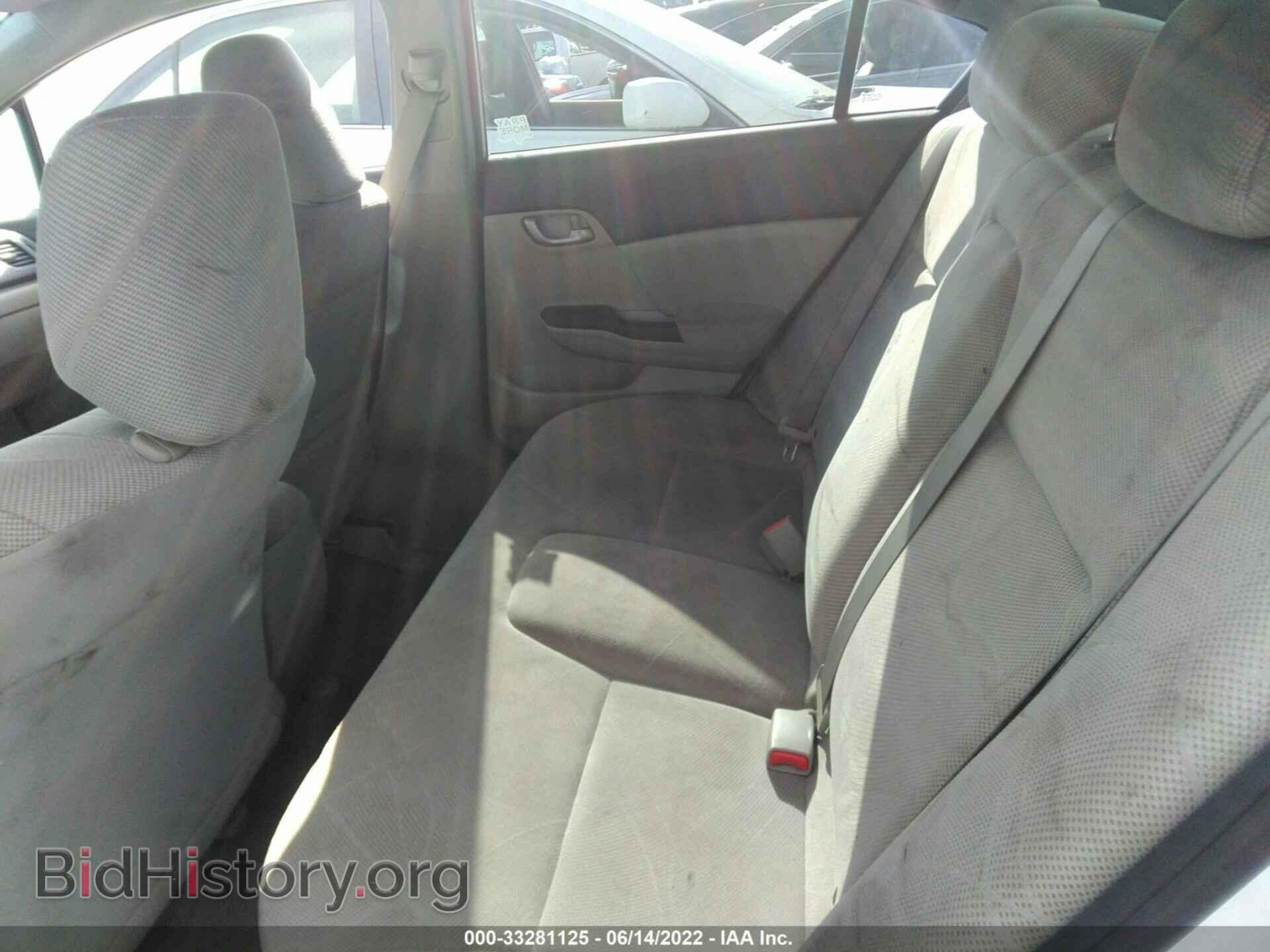 2012 HONDA CIVIC SDN - VIN: 19XFB2F57CE301749 - Фото 8