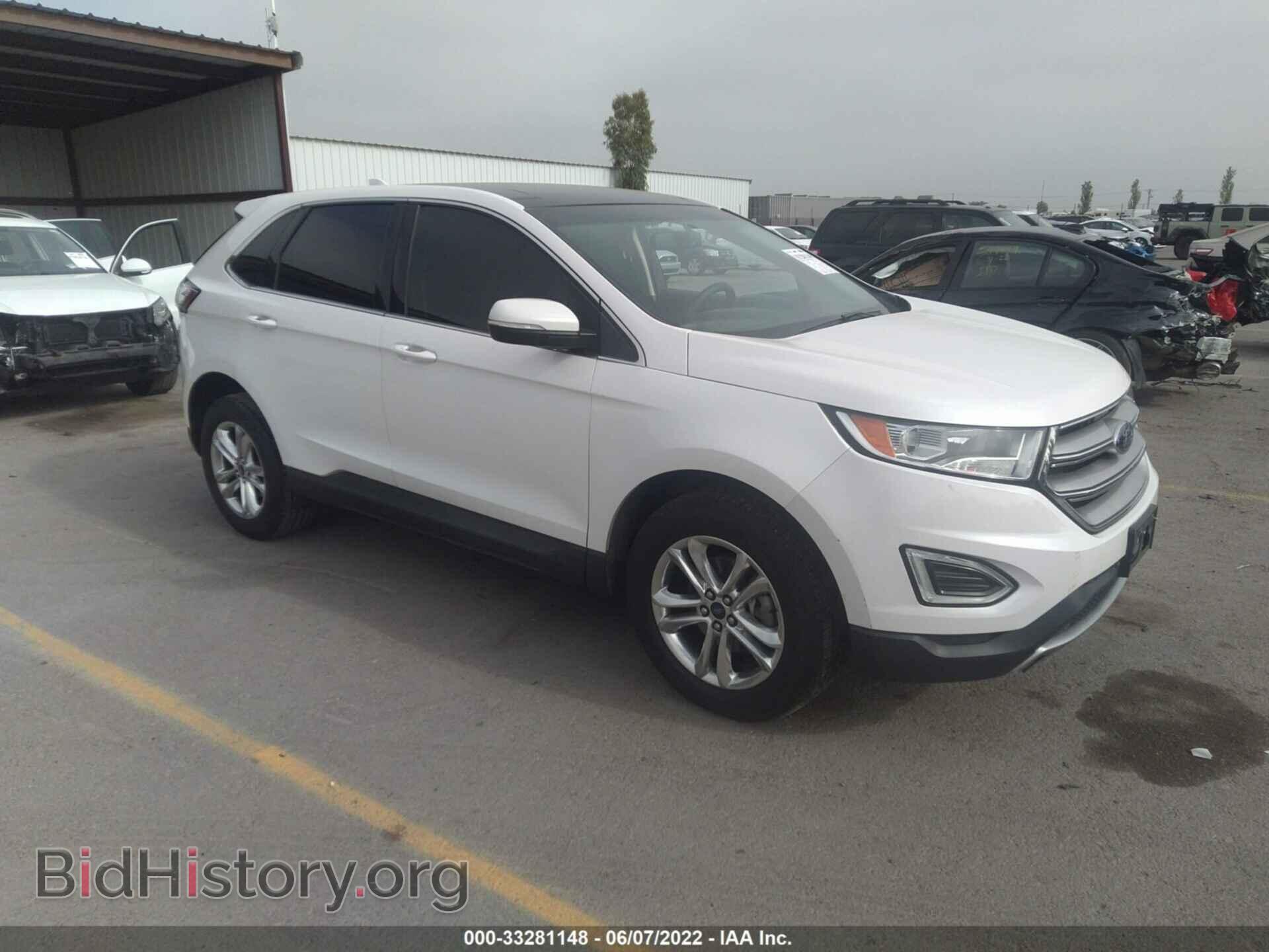 Photo 2FMPK3J89FBC04166 - FORD EDGE 2015