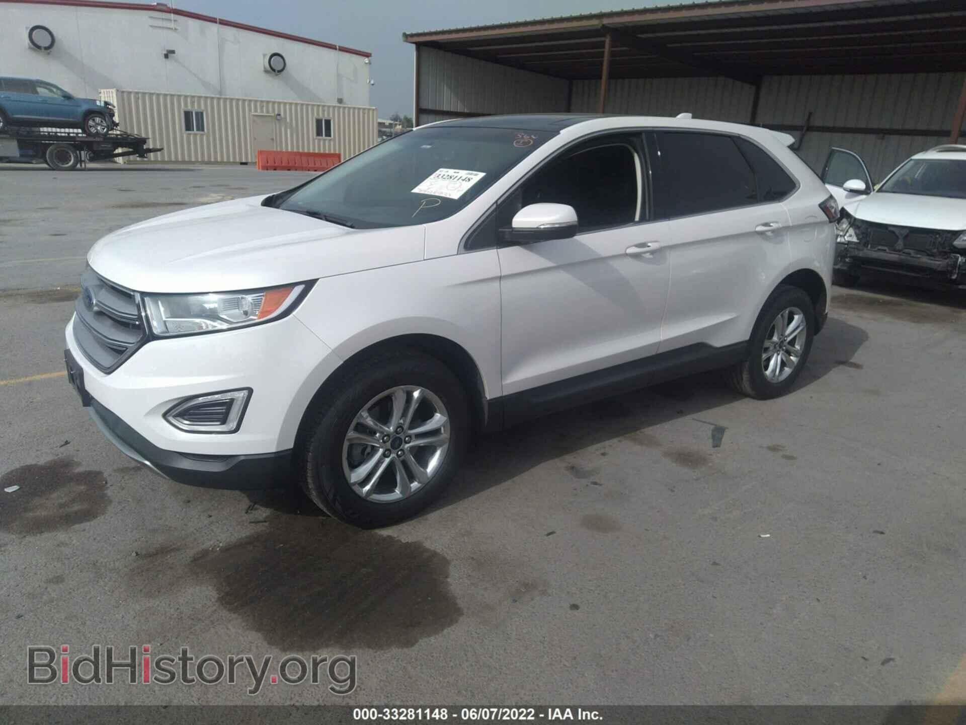 2015 FORD EDGE - VIN: 2FMPK3J89FBC04166 - Фото 2
