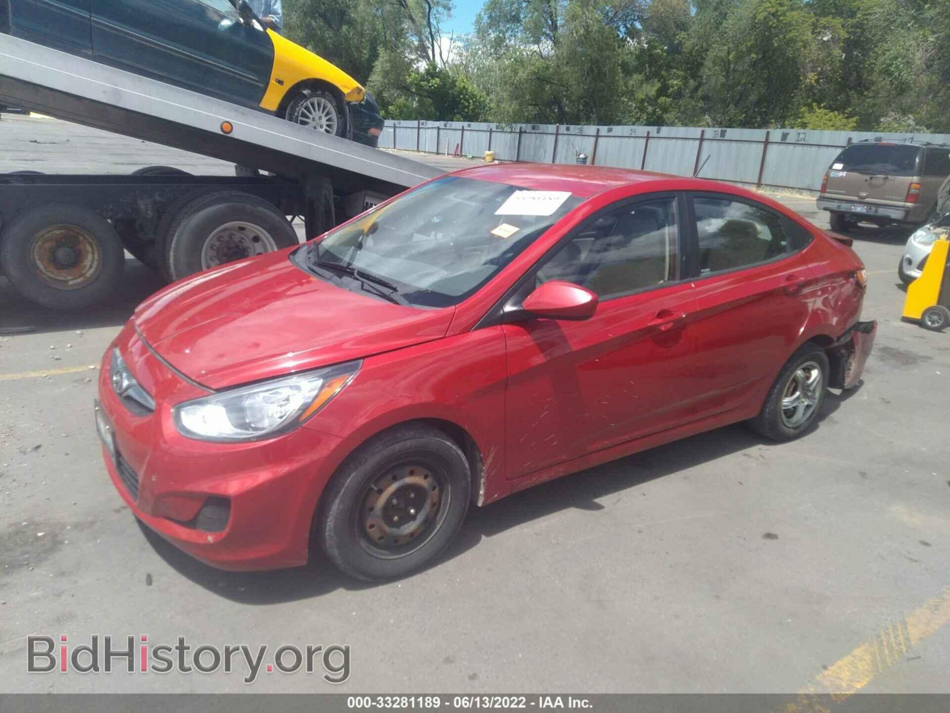 2013 HYUNDAI ACCENT - VIN: KMHCT4AE5DU303839 - Фото 2