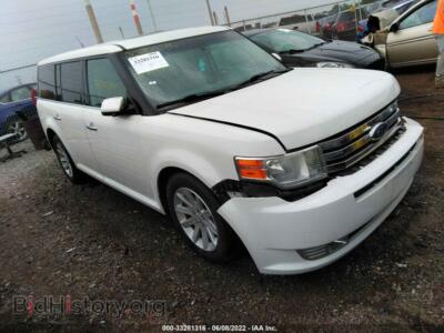2010 Ford FLEX SEL, белый — VIN 2FMGK5CCXABB18435, IAAI