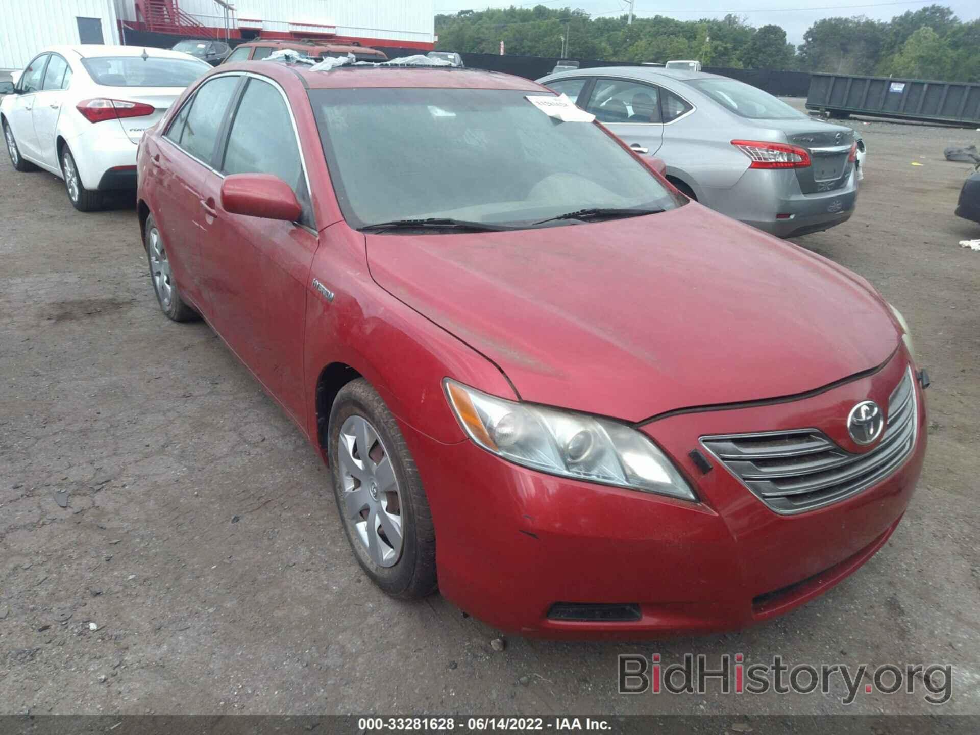 Photo 4T1BB46K58U062500 - TOYOTA CAMRY HYBRID 2008