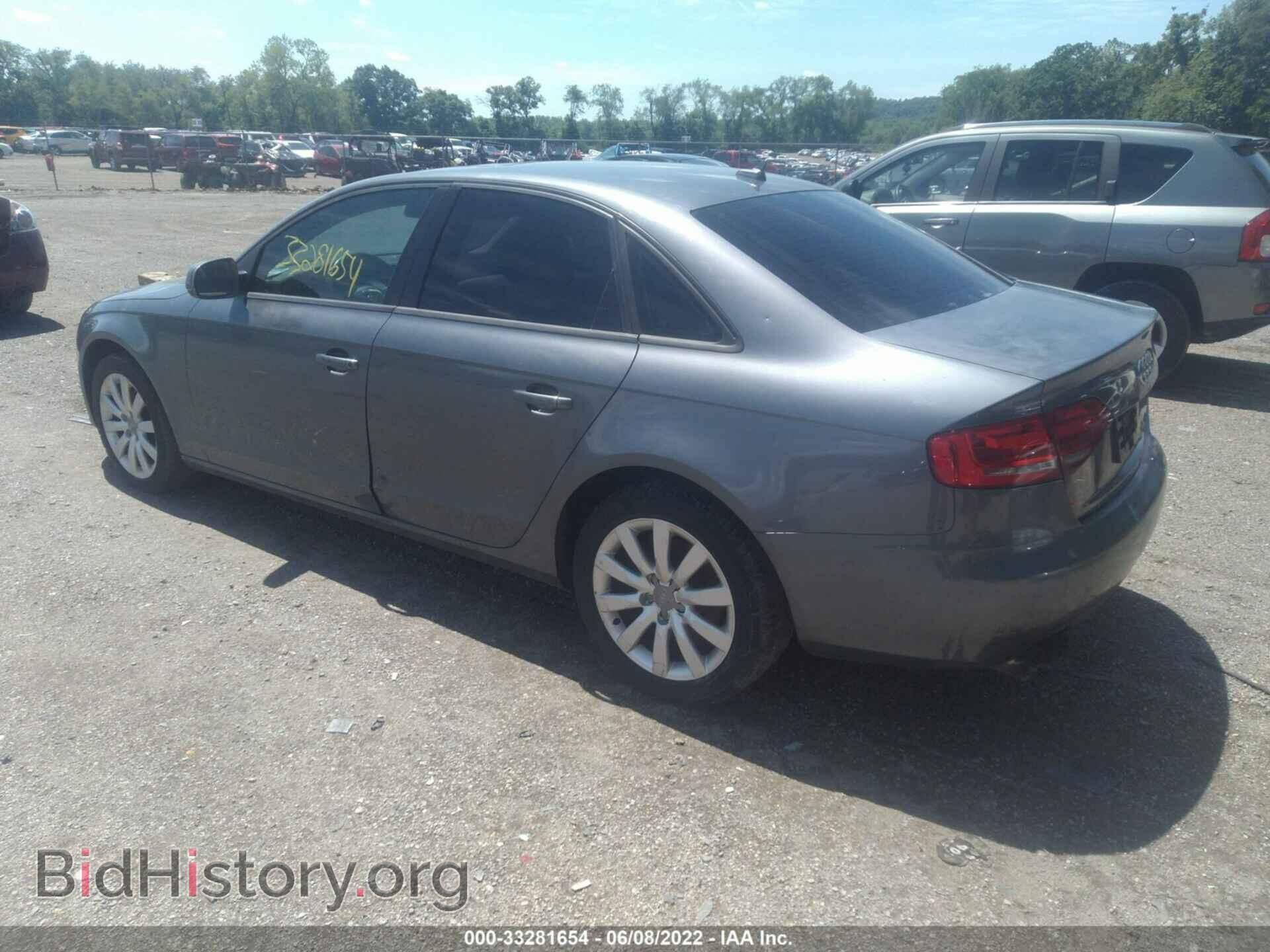 2012 AUDI A4 - VIN: WAUAFAFL0CA117129 - Photo 3