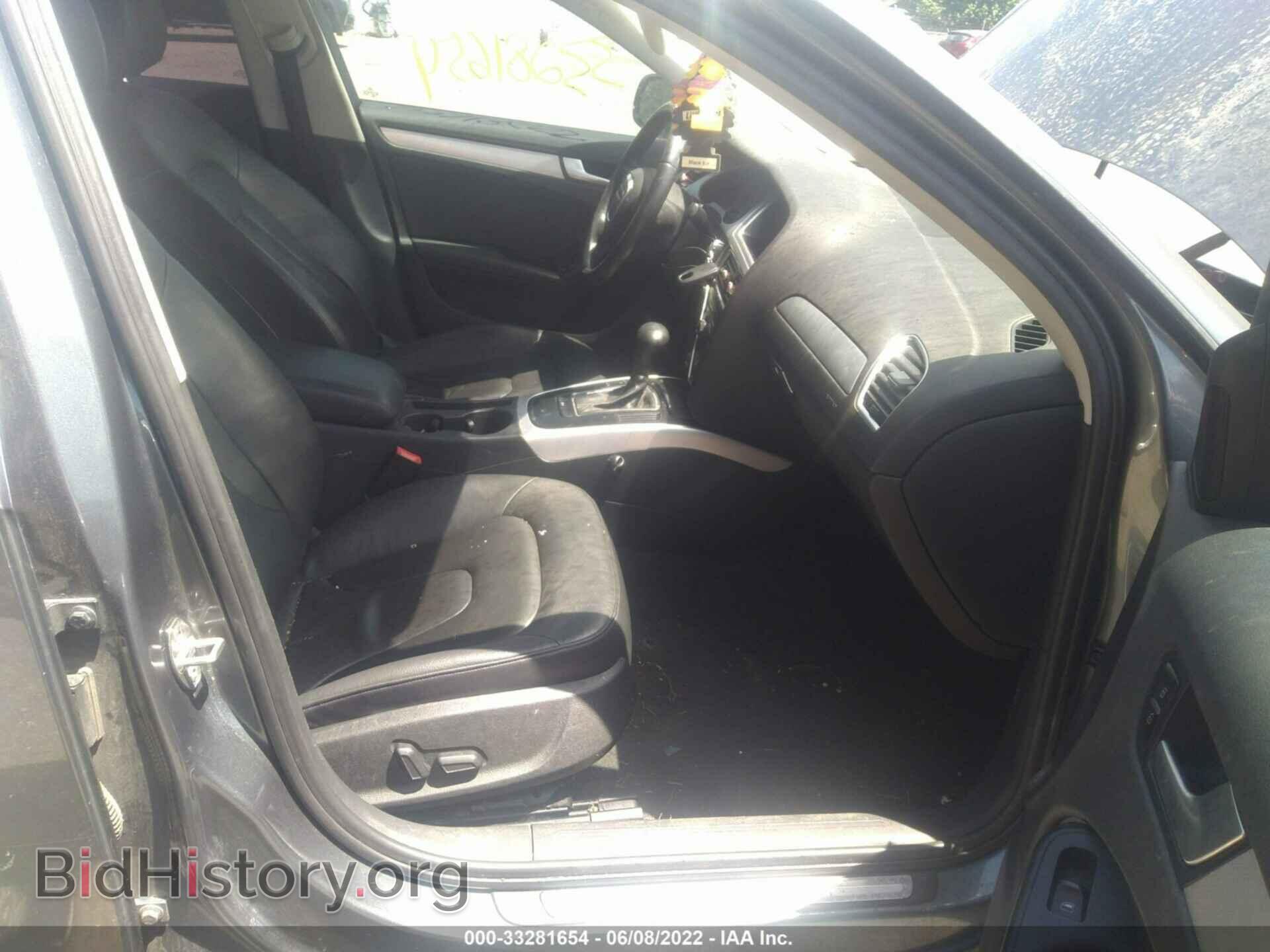 2012 AUDI A4 - VIN: WAUAFAFL0CA117129 - Photo 5
