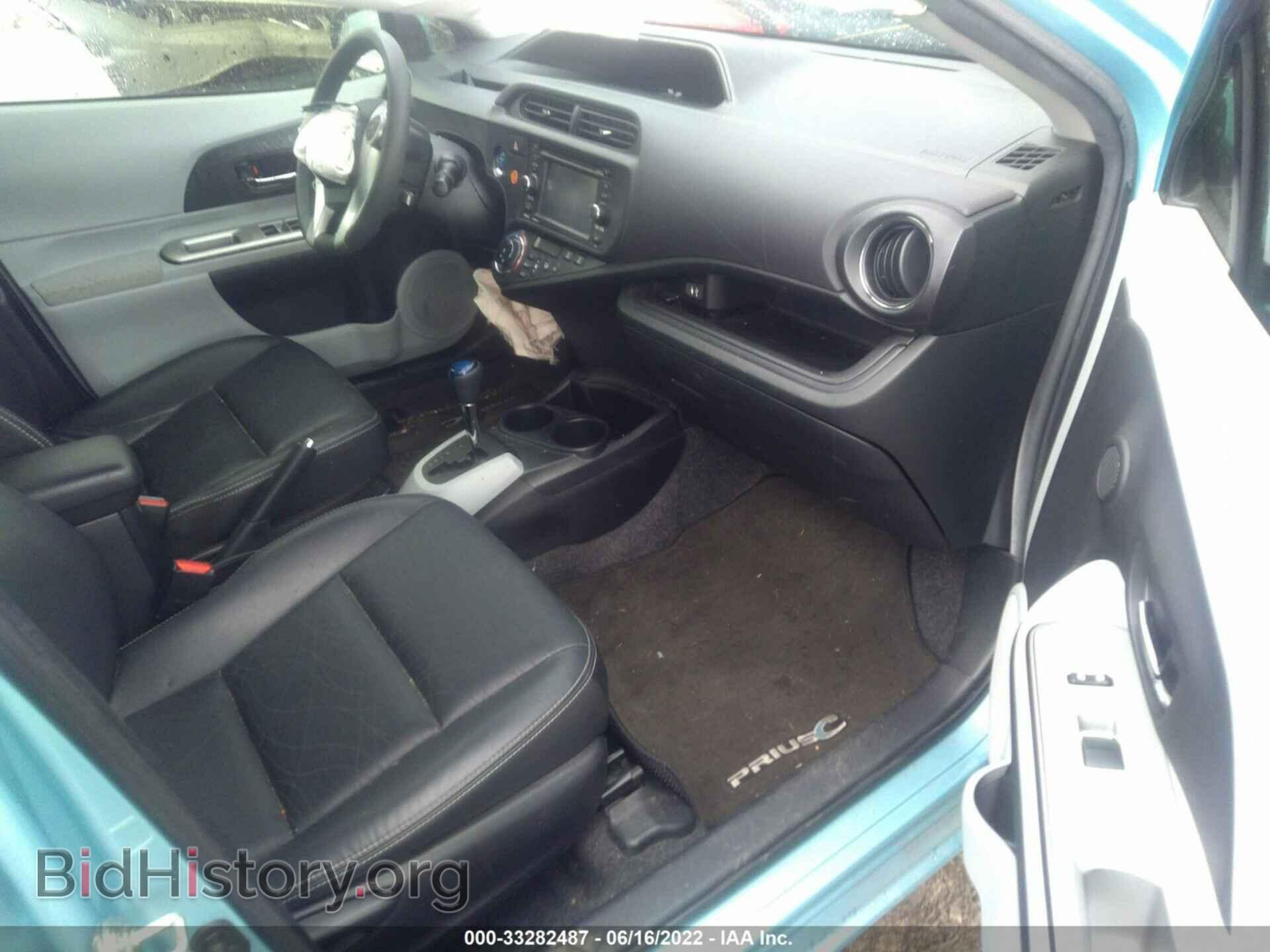 2012 TOYOTA PRIUS C - VIN: JTDKDTB35C1027554 - Фото 5