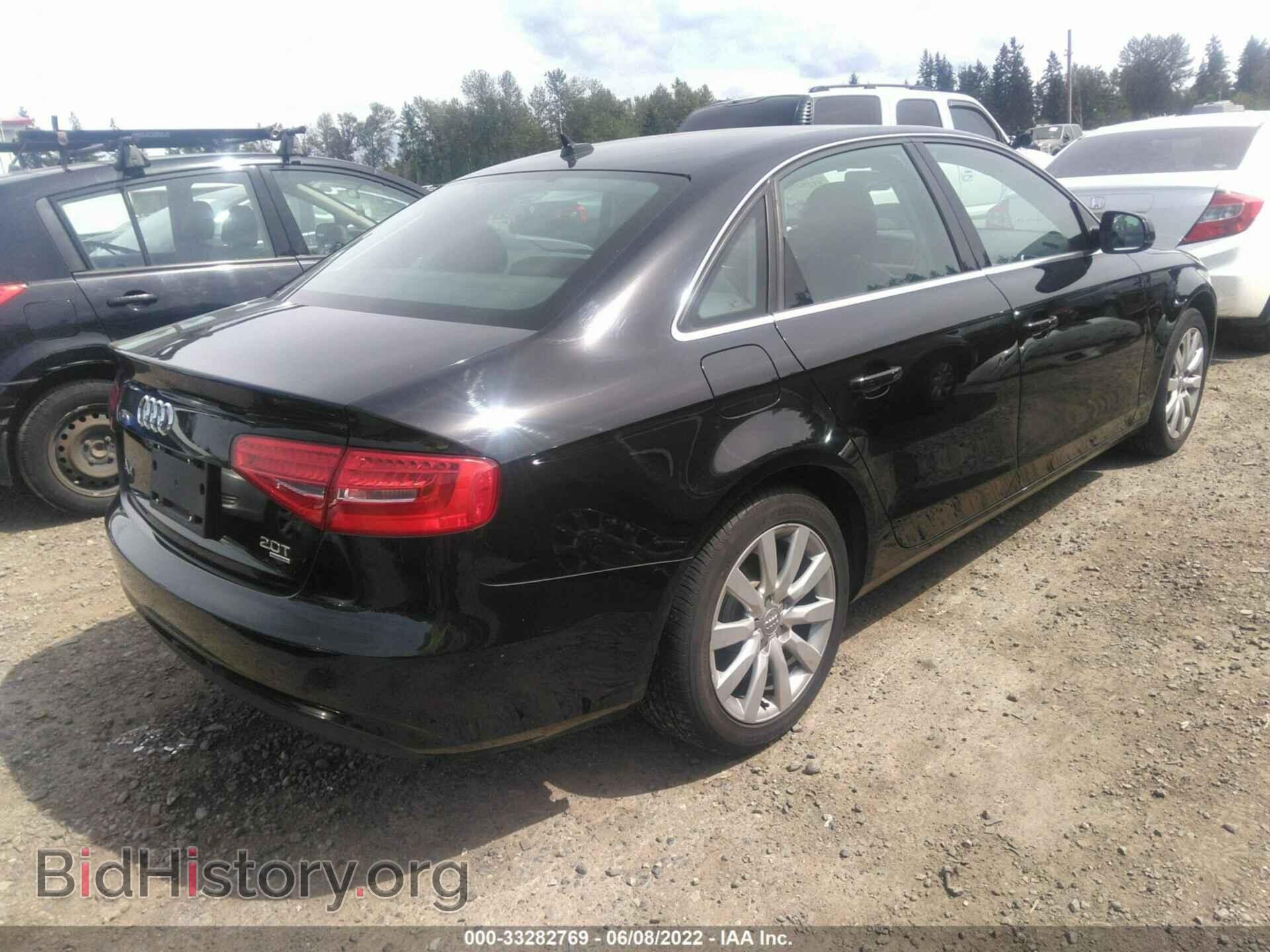 2013 AUDI A4 - VIN: WAUBFAFL6DN045996 - Фото 4