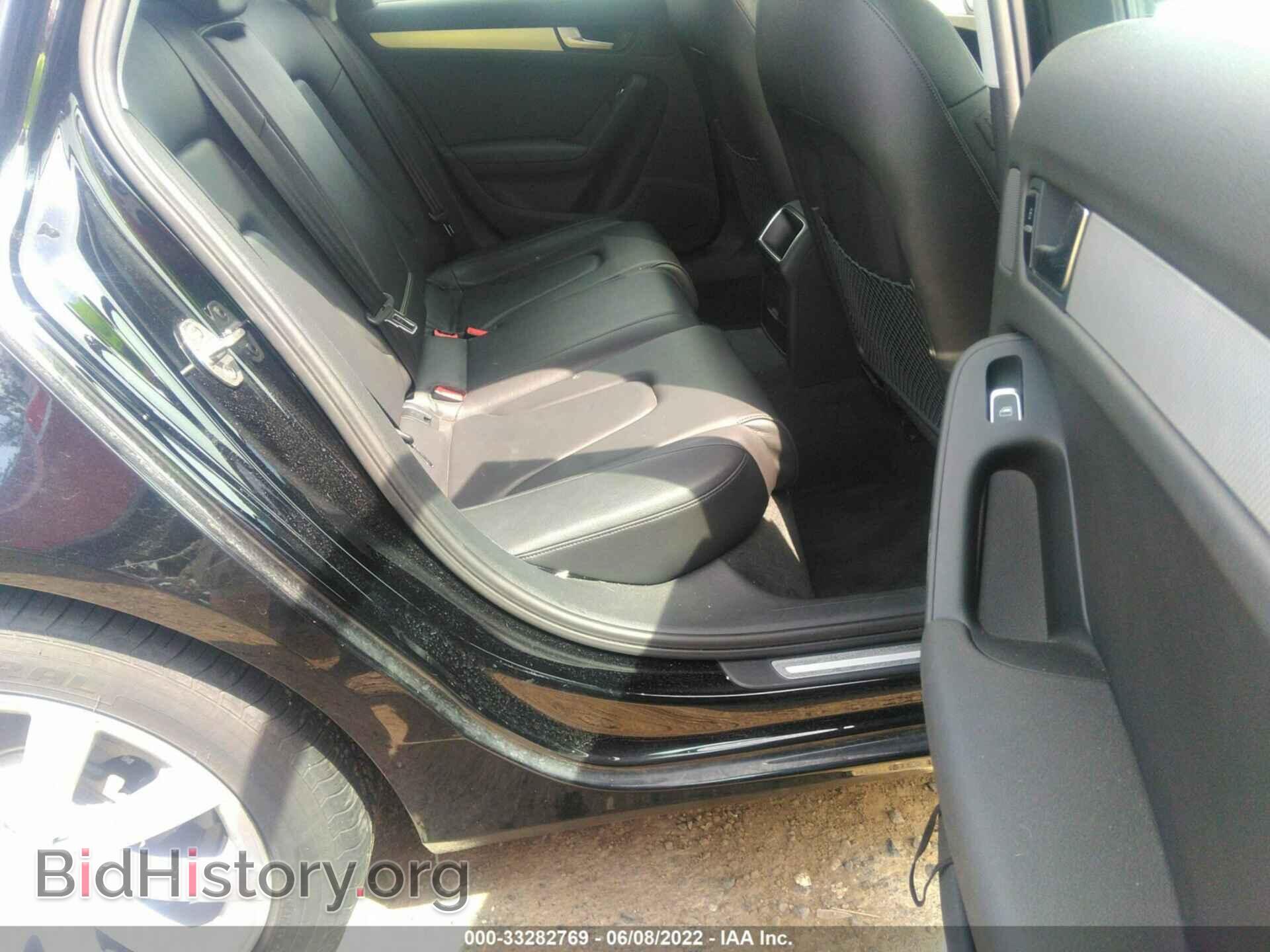 2013 AUDI A4 - VIN: WAUBFAFL6DN045996 - Фото 8