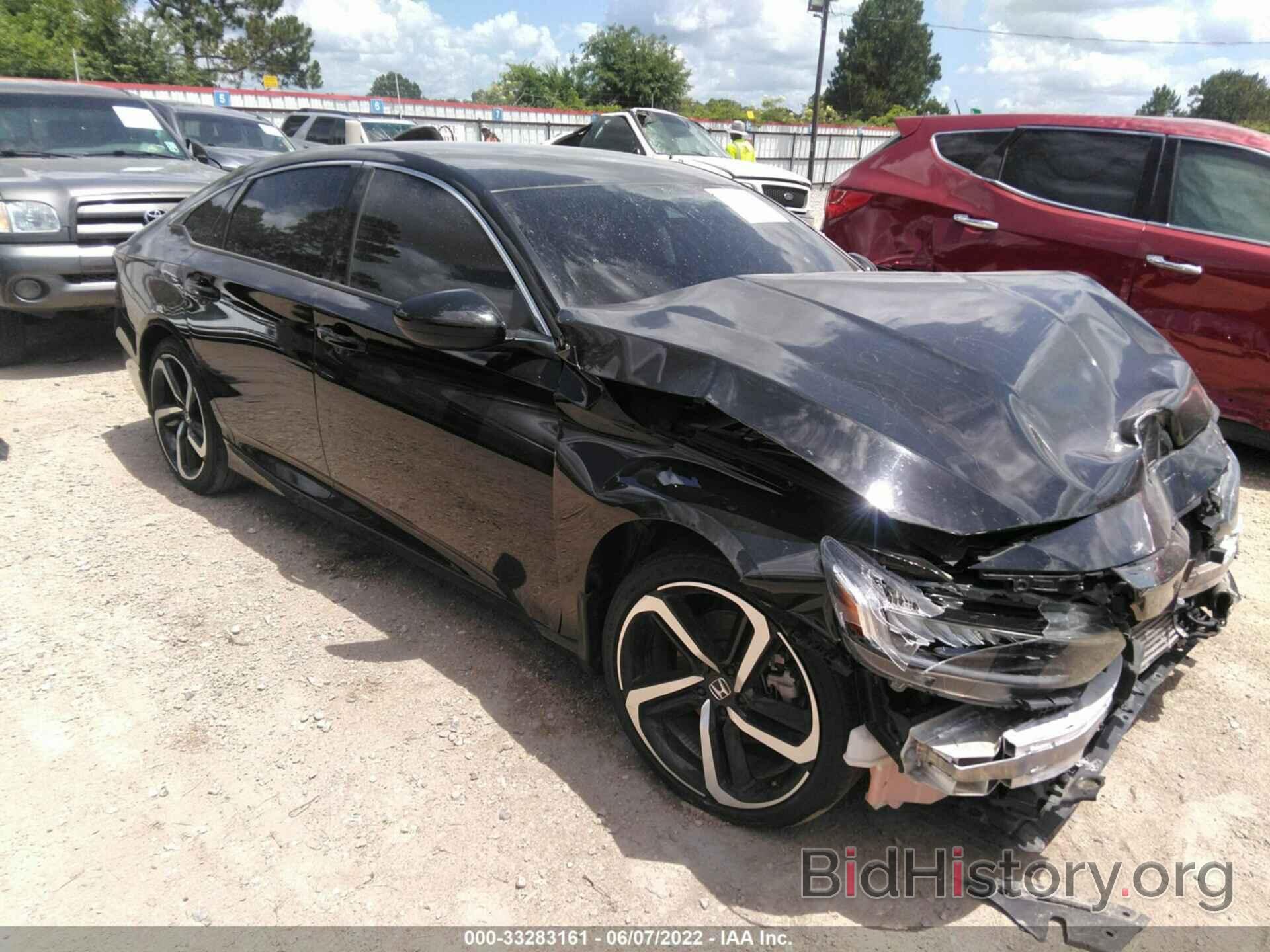 Photo 1HGCV1F41MA008432 - HONDA ACCORD SEDAN 2021